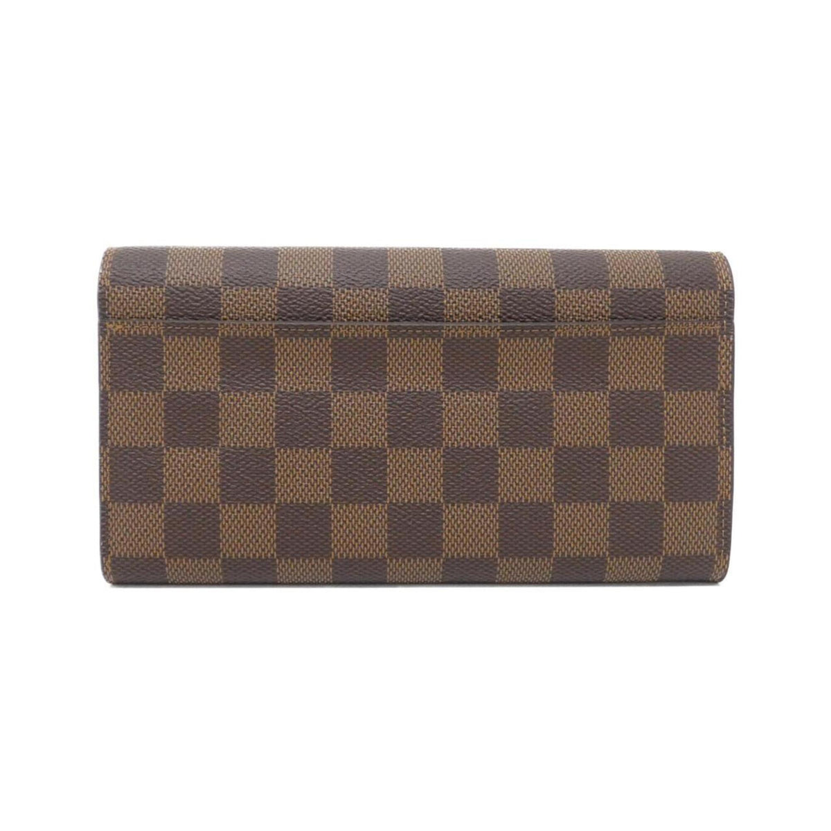 Louis Vuitton Ebene Coated Canvas Long Wallet (Bi-Fold) (Pre-Owned)