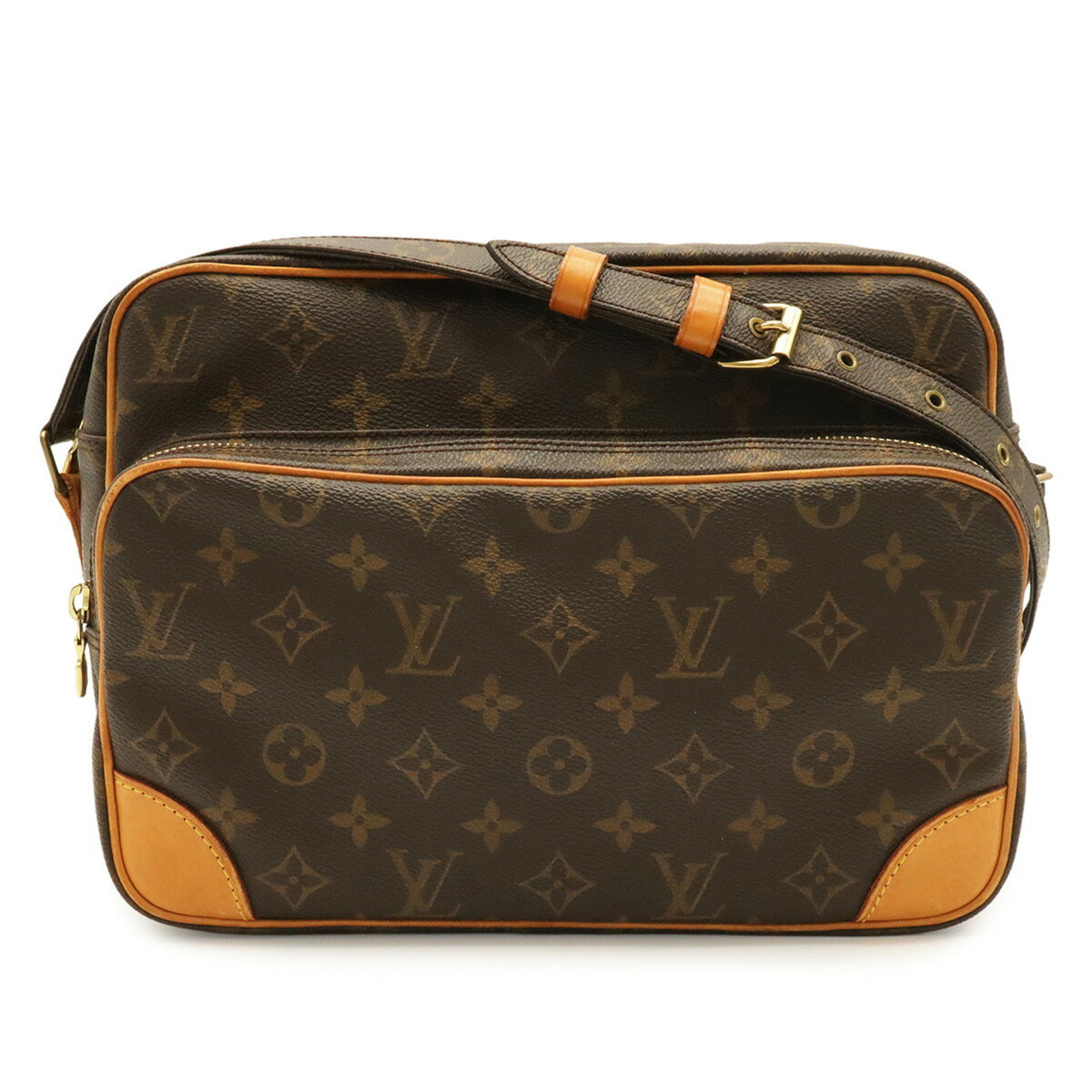 Louis Vuitton Brown Monogram Canvas Pvc Coated Canvas Handbag Shoulder Bag (Pre-Owned)