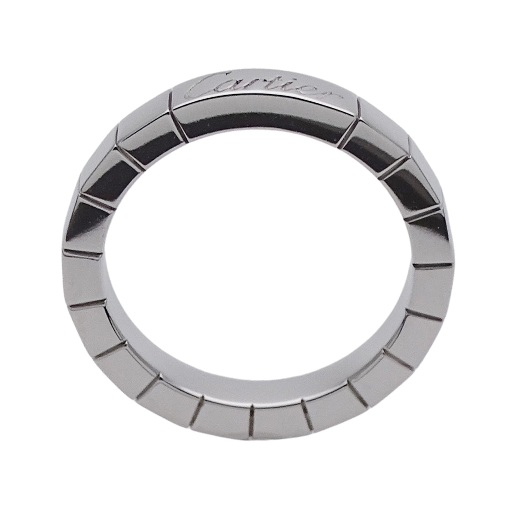 Cartier White Gold White Gold (18K) Band Ring (Pre-Owned)
