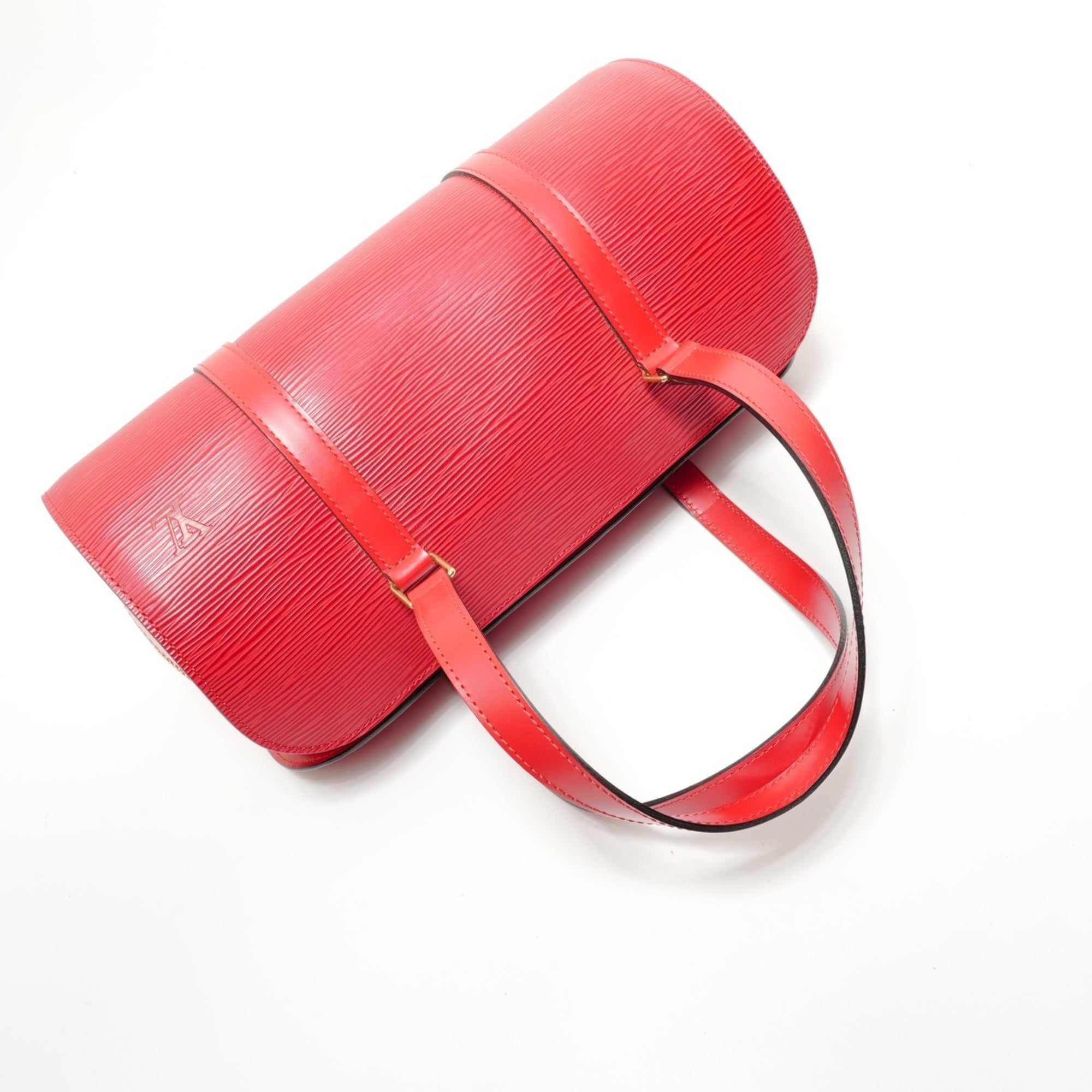 Louis Vuitton Red Color Pouch Shoulder Bag (Pre-Owned)