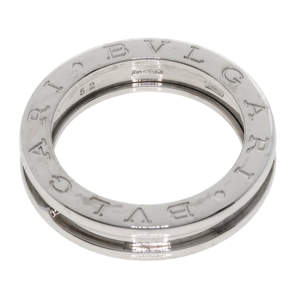 Bvlgari White Gold (18K) Band Ring (Pre-Owned)