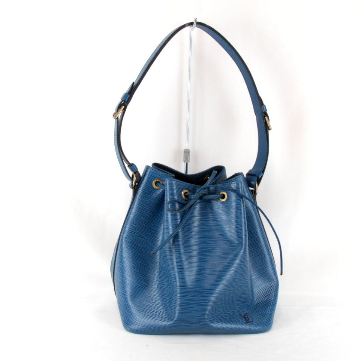 Louis Vuitton Blue Epi Leather Shoulder Bag (Pre-Owned)