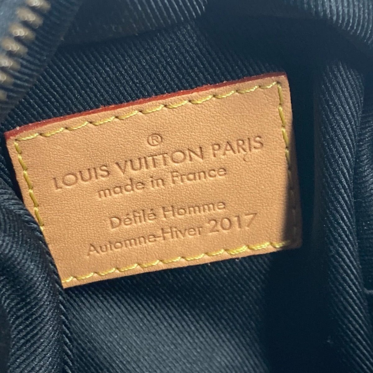 Louis Vuitton Camouflage Green Canvas Backpack (Pre-Owned)