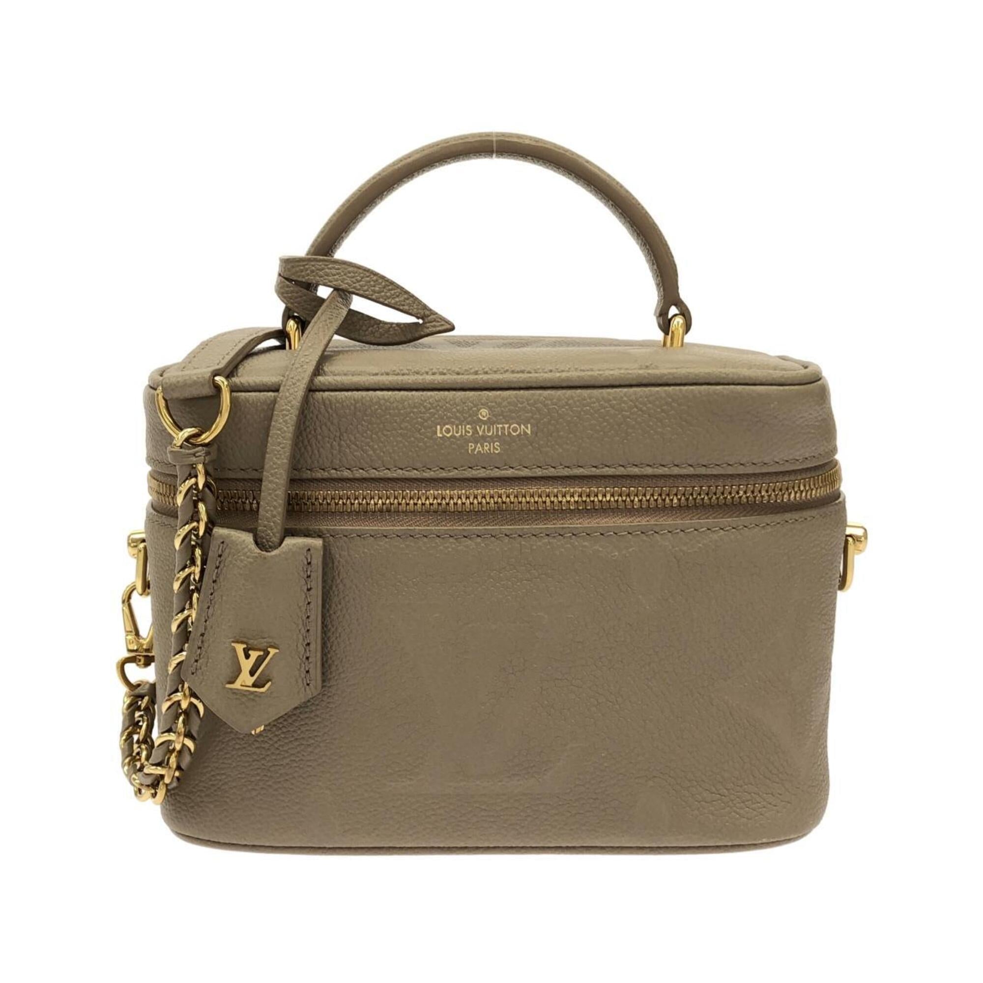 Louis Vuitton Tourterelle Leather Handbag (Pre-Owned)