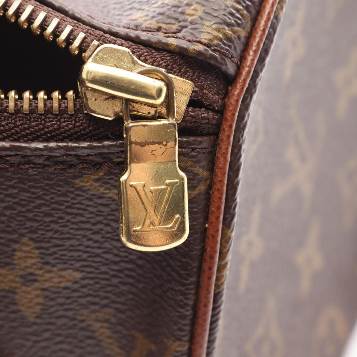 Louis Vuitton Brown Monogram Monogram Leather Handbag (Pre-Owned)