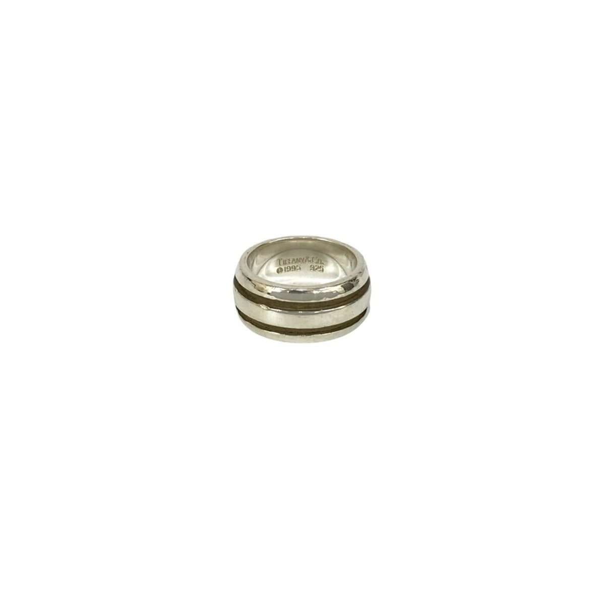 Tiffany Silver Silver 925 Band Ring (Pre-Owned)