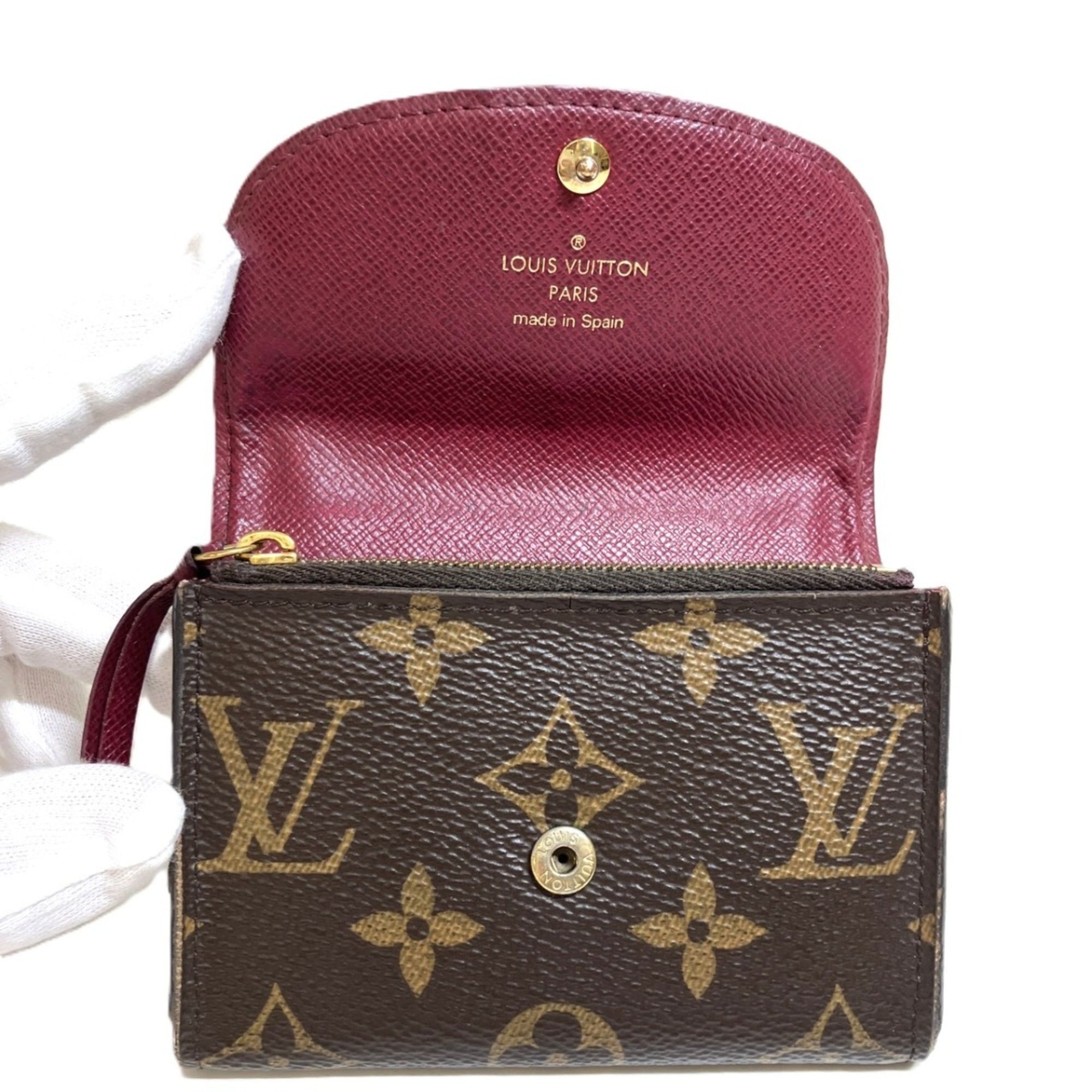 Louis Vuitton Fuchsia Monogram Monogram Coin Purse/Coin Case (Pre-Owned)