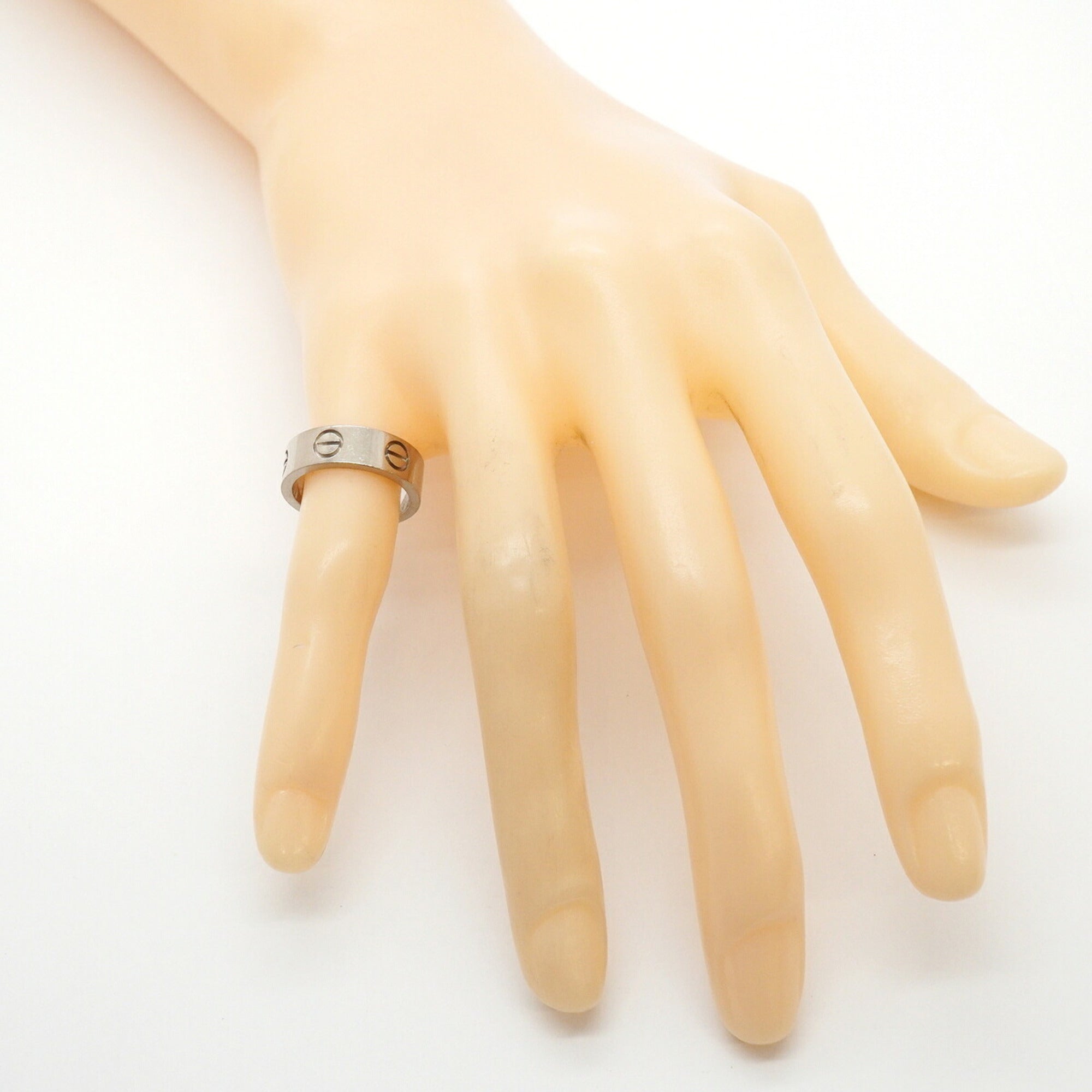 Cartier White Gold (18K) Band Ring (Pre-Owned)