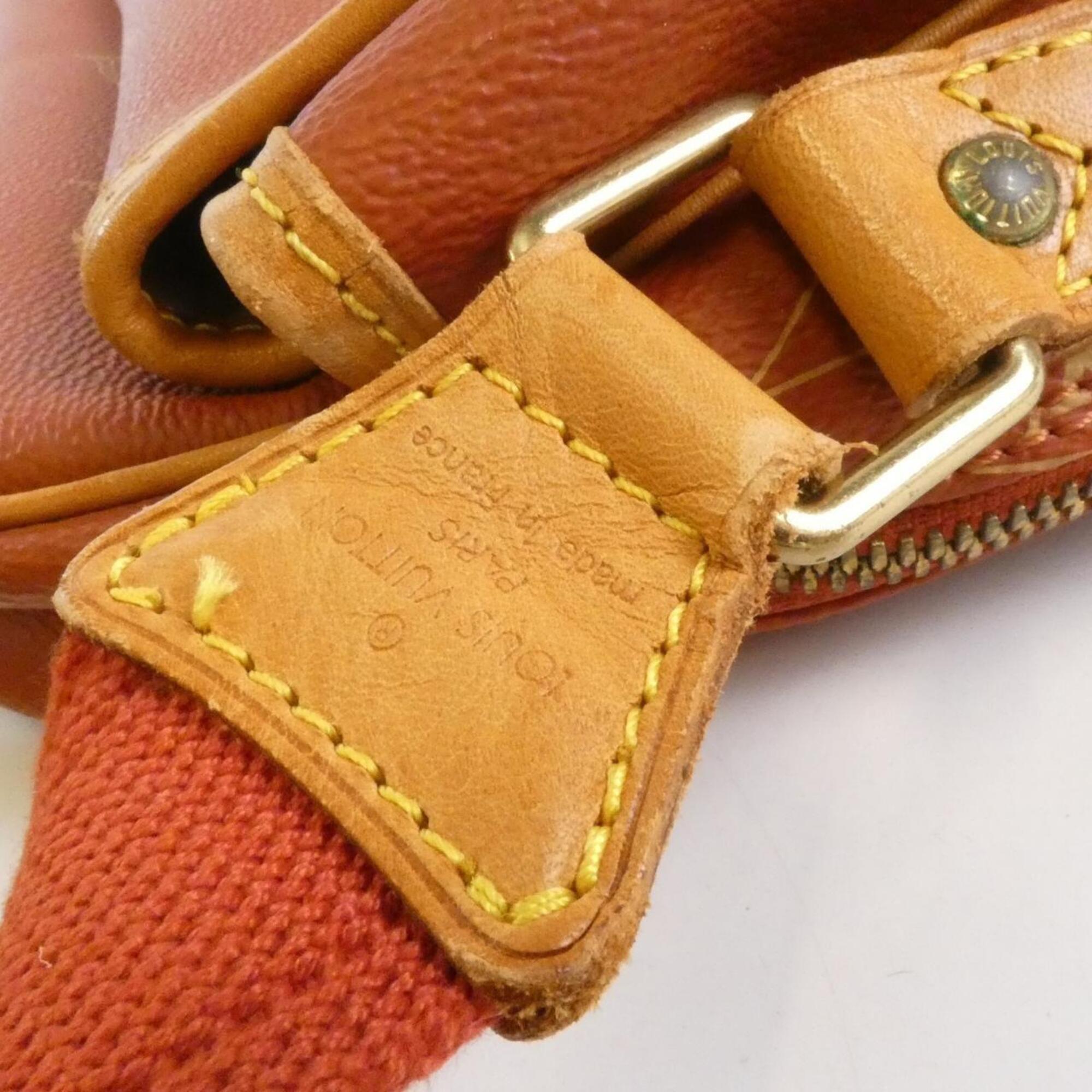 Louis Vuitton Gold Coated Canvas Shoulder Bag (Pre-Owned)