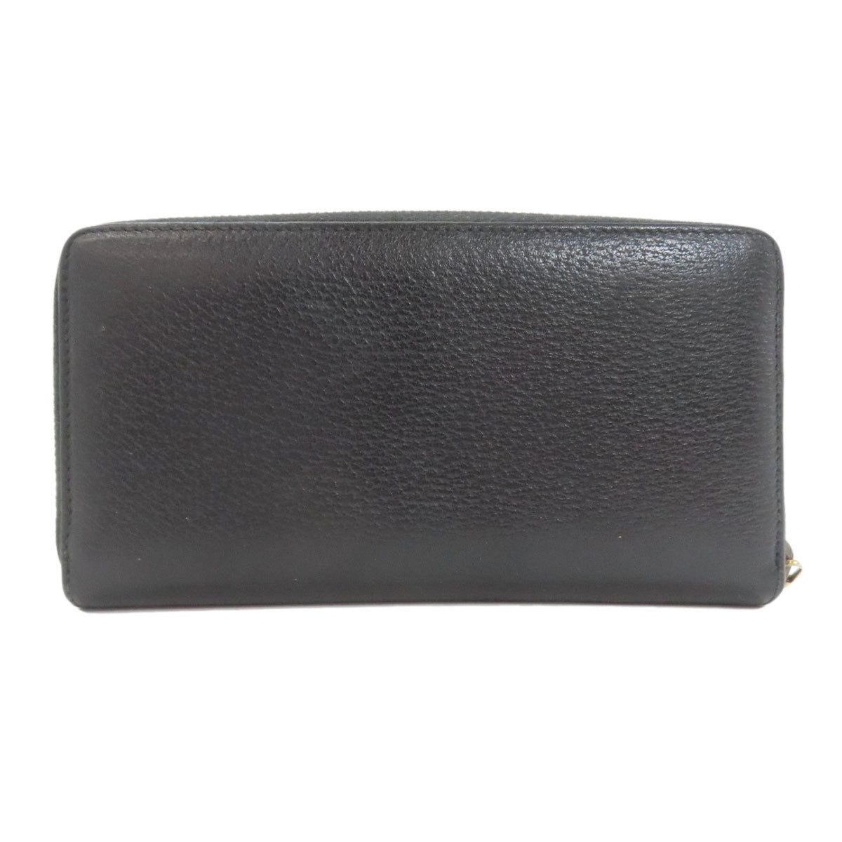Gucci Black Leather Long Wallet (Bi-Fold) (Pre-Owned)
