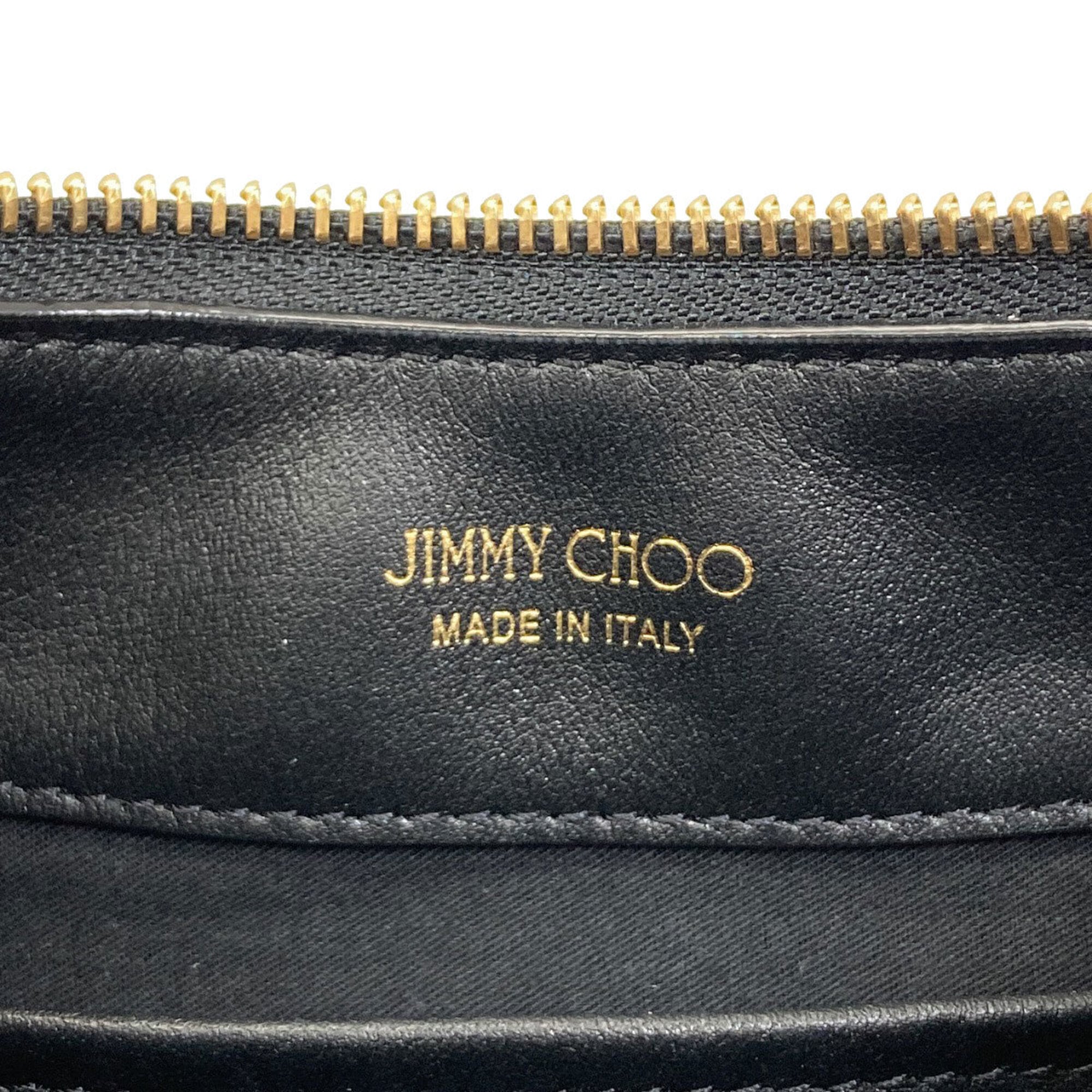 Jimmy Choo Black Leather Shoulder Bag (Pre-Owned)