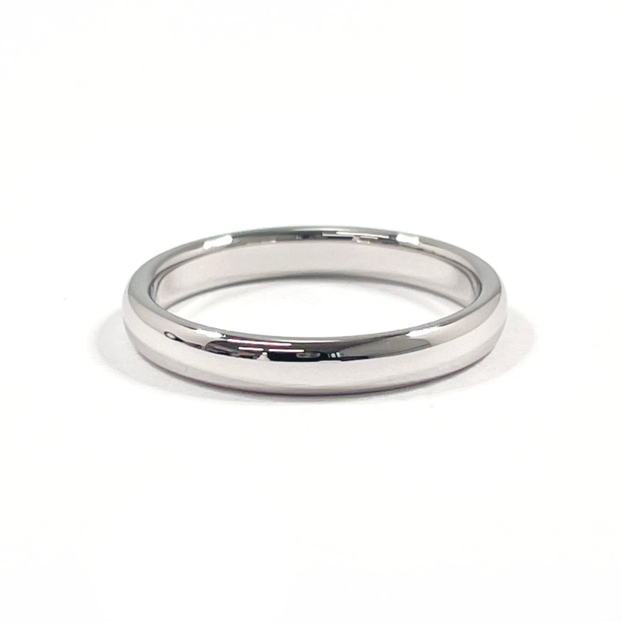 Tiffany Silver Platinum 950 Band Ring (Pre-Owned)