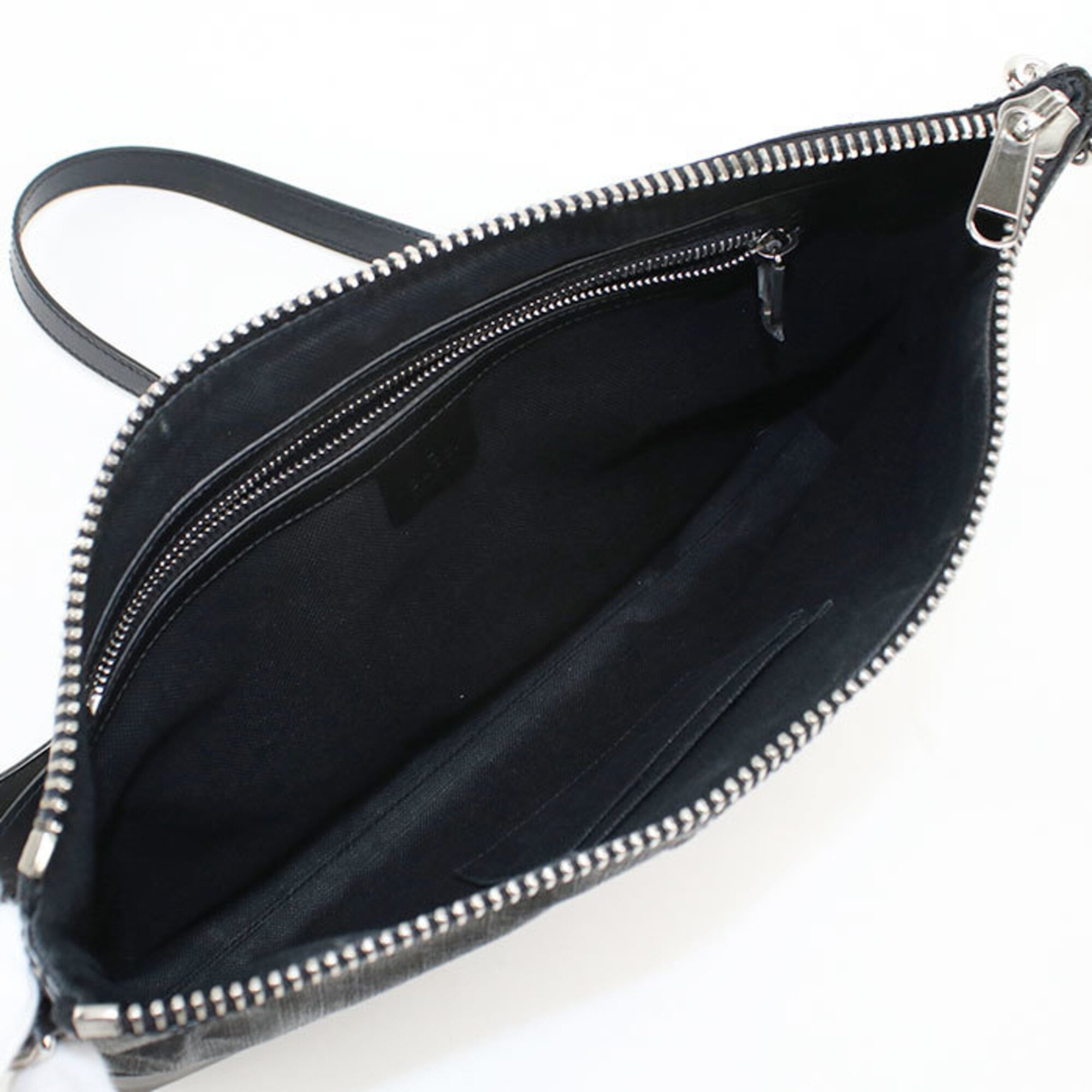 Gucci Black Pvc Leather Shoulder Bag (Pre-Owned)