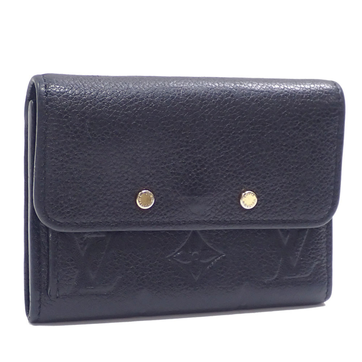 Louis Vuitton Monogram Empreinte Monogram Empreinte Wallet (Tri-Fold) (Pre-Owned)