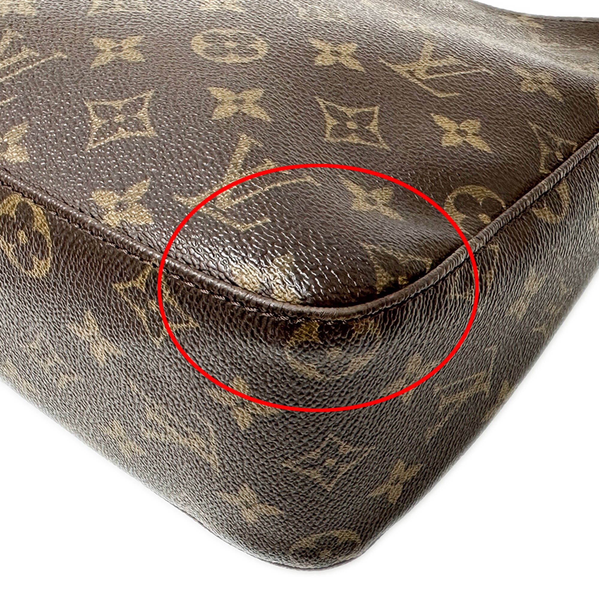 Louis Vuitton Brown Galle Monogram Monogram Handbag Shoulder Bag (Pre-Owned)