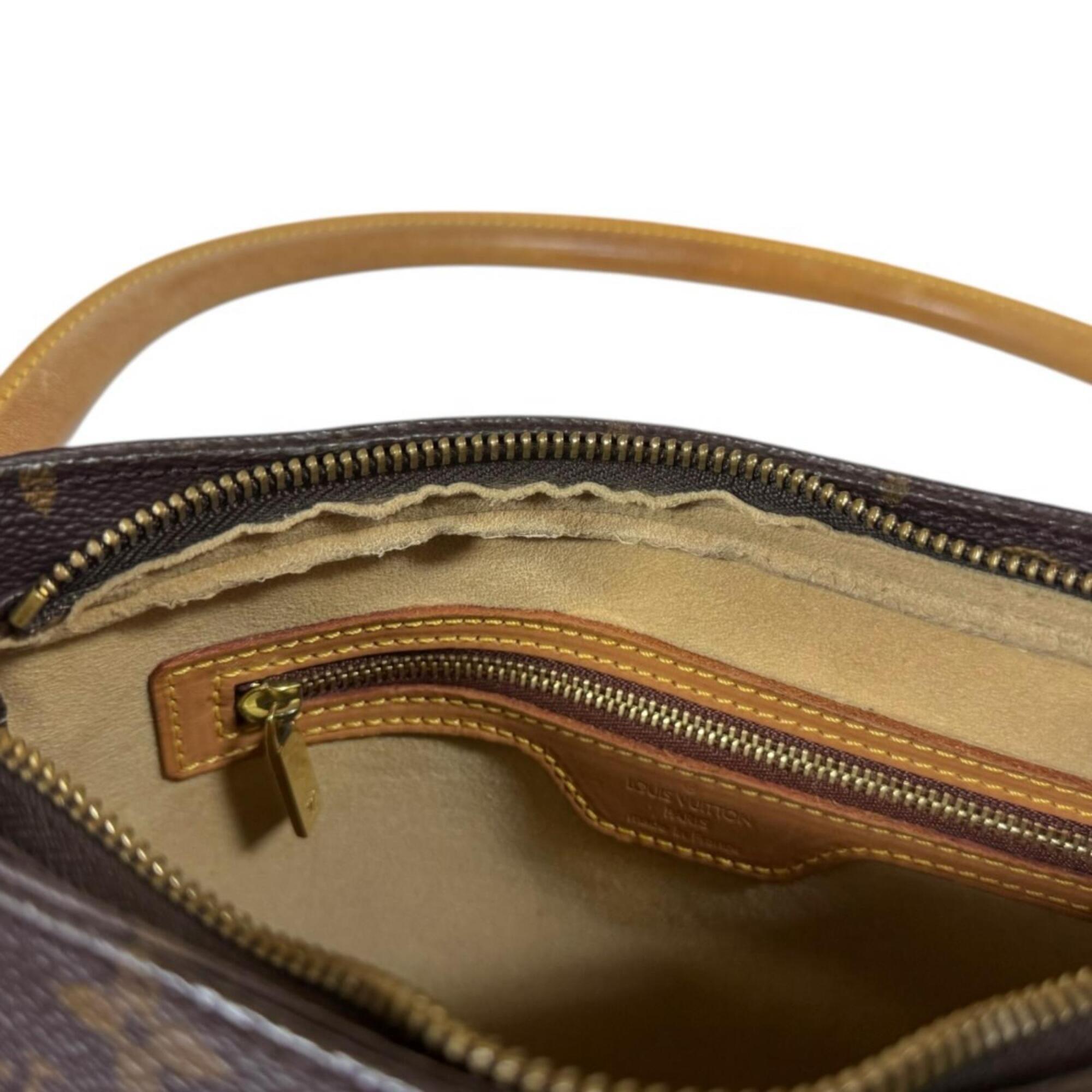 Louis Vuitton Monogram Brown Monogram Shoulder Bag (Pre-Owned)