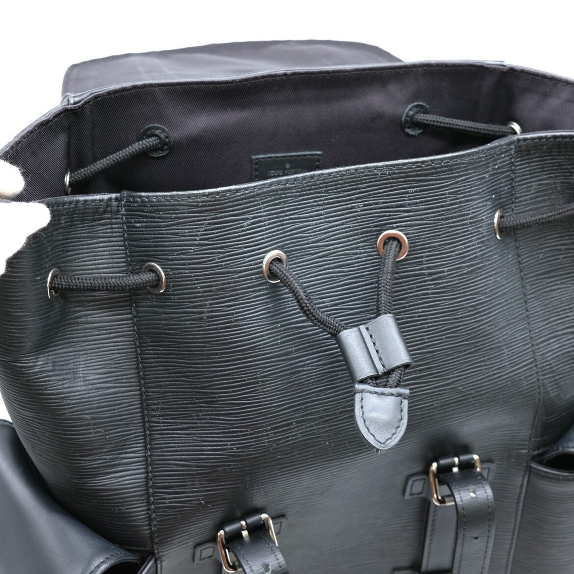 Louis Vuitton Black Epi Leather Backpack (Pre-Owned)