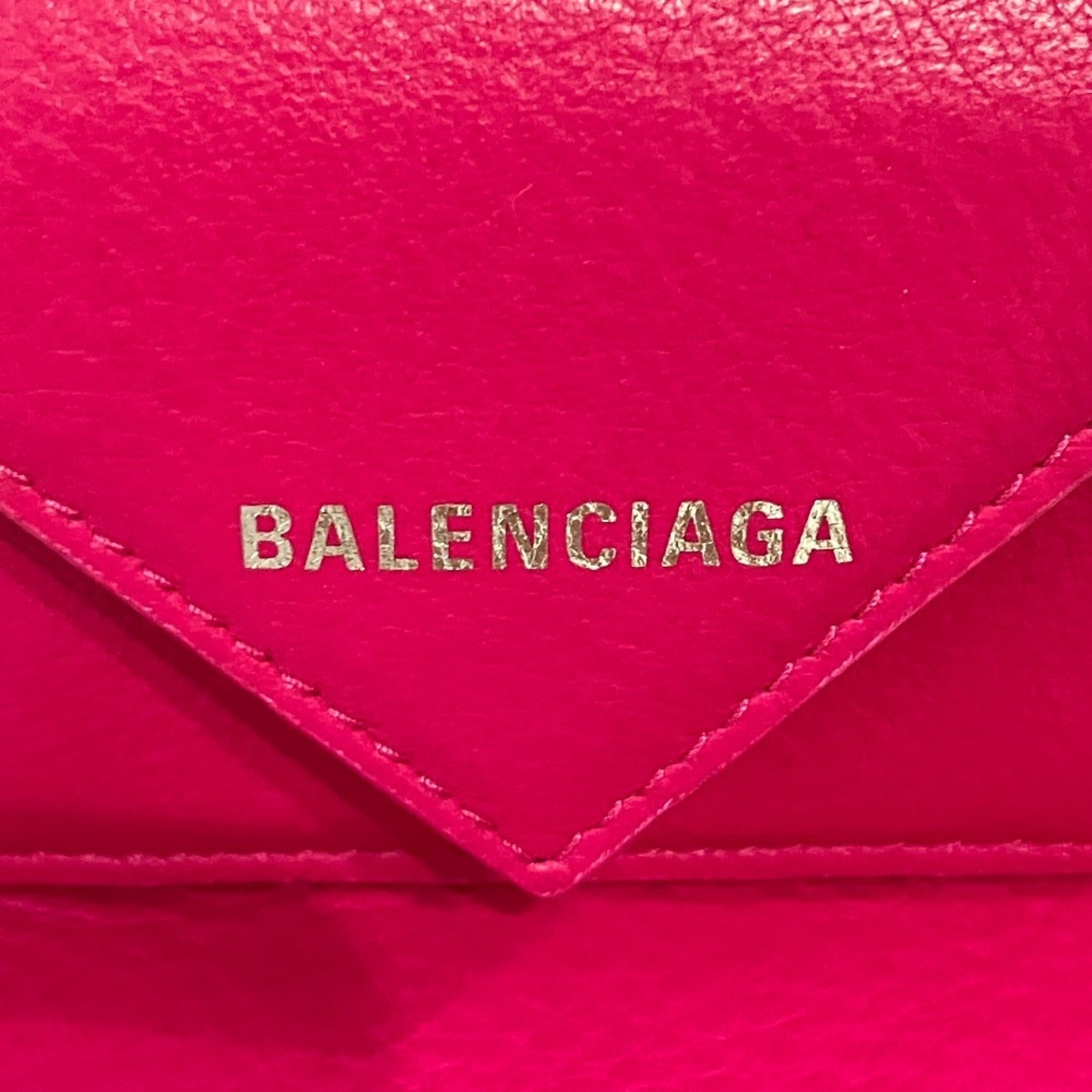 Balenciaga Purple Wallet (Tri-Fold) (Pre-Owned)