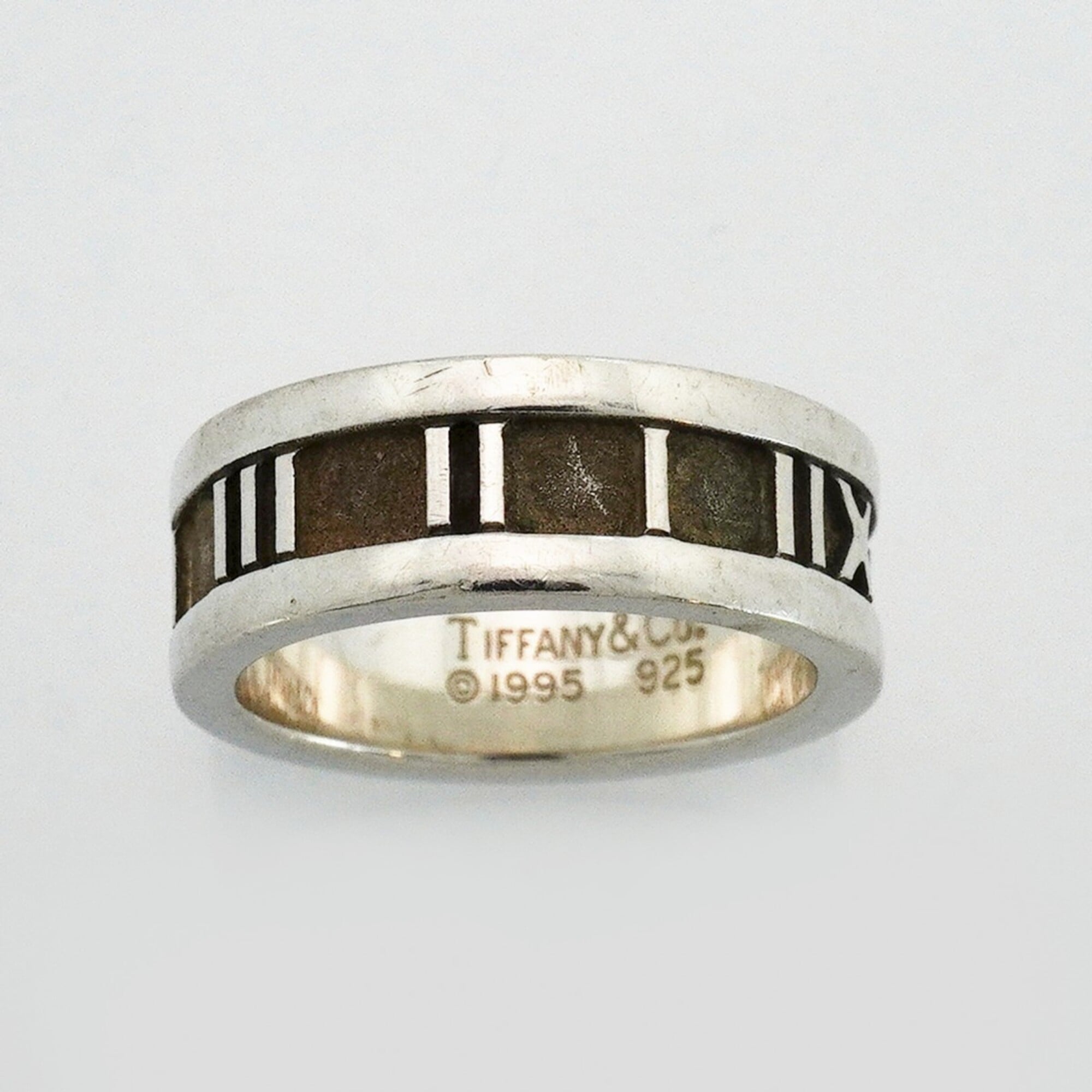 Tiffany Silver 925 Band Ring (Pre-Owned)