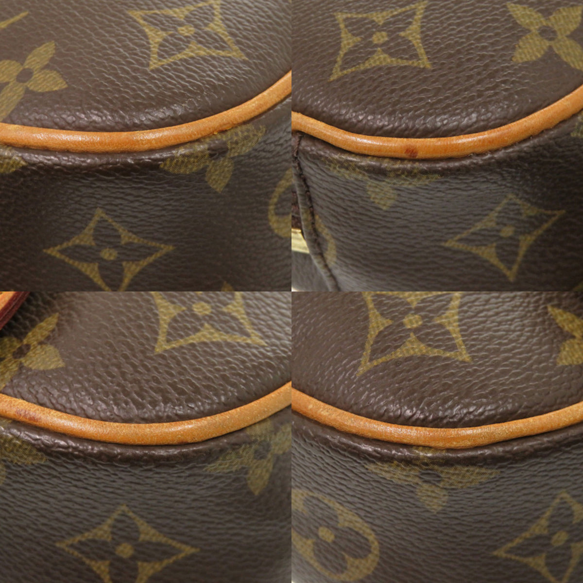 Louis Vuitton Brown Monogram Pochette Sling Bag (Pre-Owned)