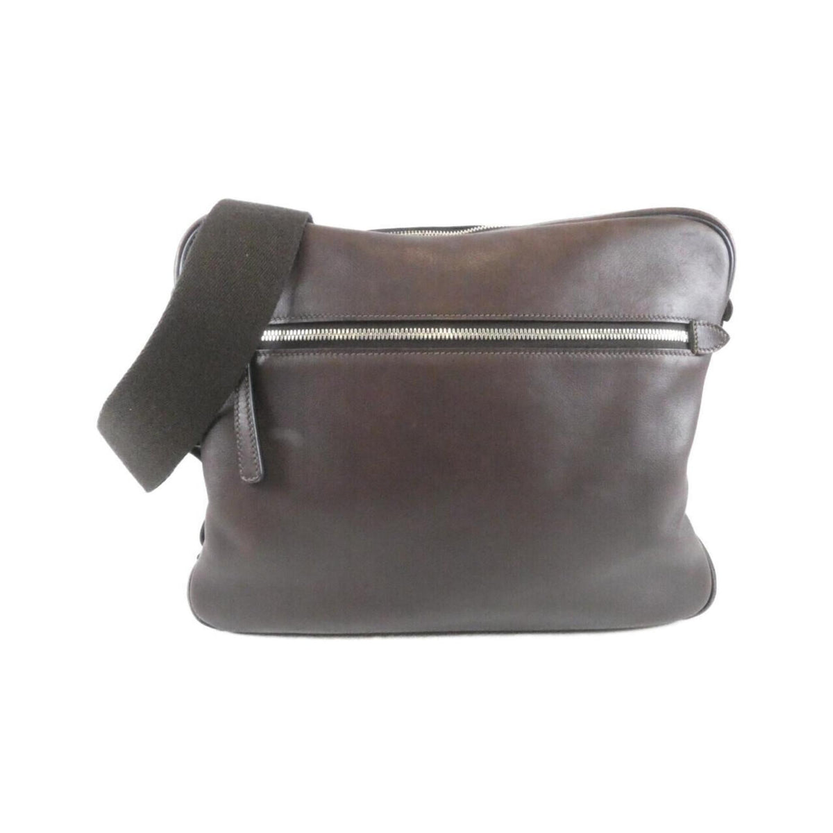 Hermes Brown Evergrain Leather Shoulder Bag (Pre-Owned)