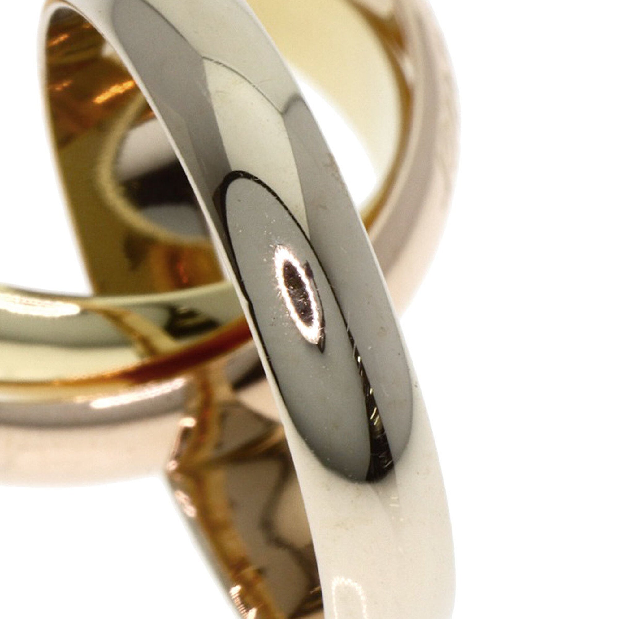 Cartier Yellow Gold (18K) Pink Gold (18K) White Gold (18K) Band Ring (Pre-Owned)