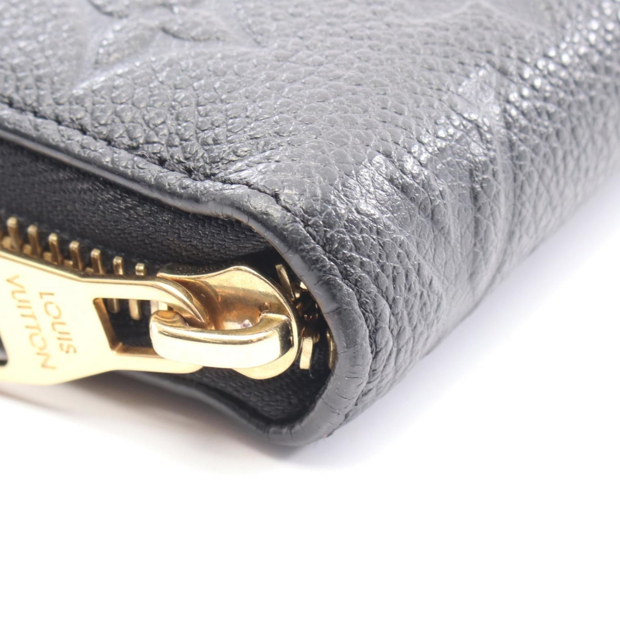 Louis Vuitton Infini Navy Monogram Empreinte Long Wallet (Bi-Fold) (Pre-Owned)