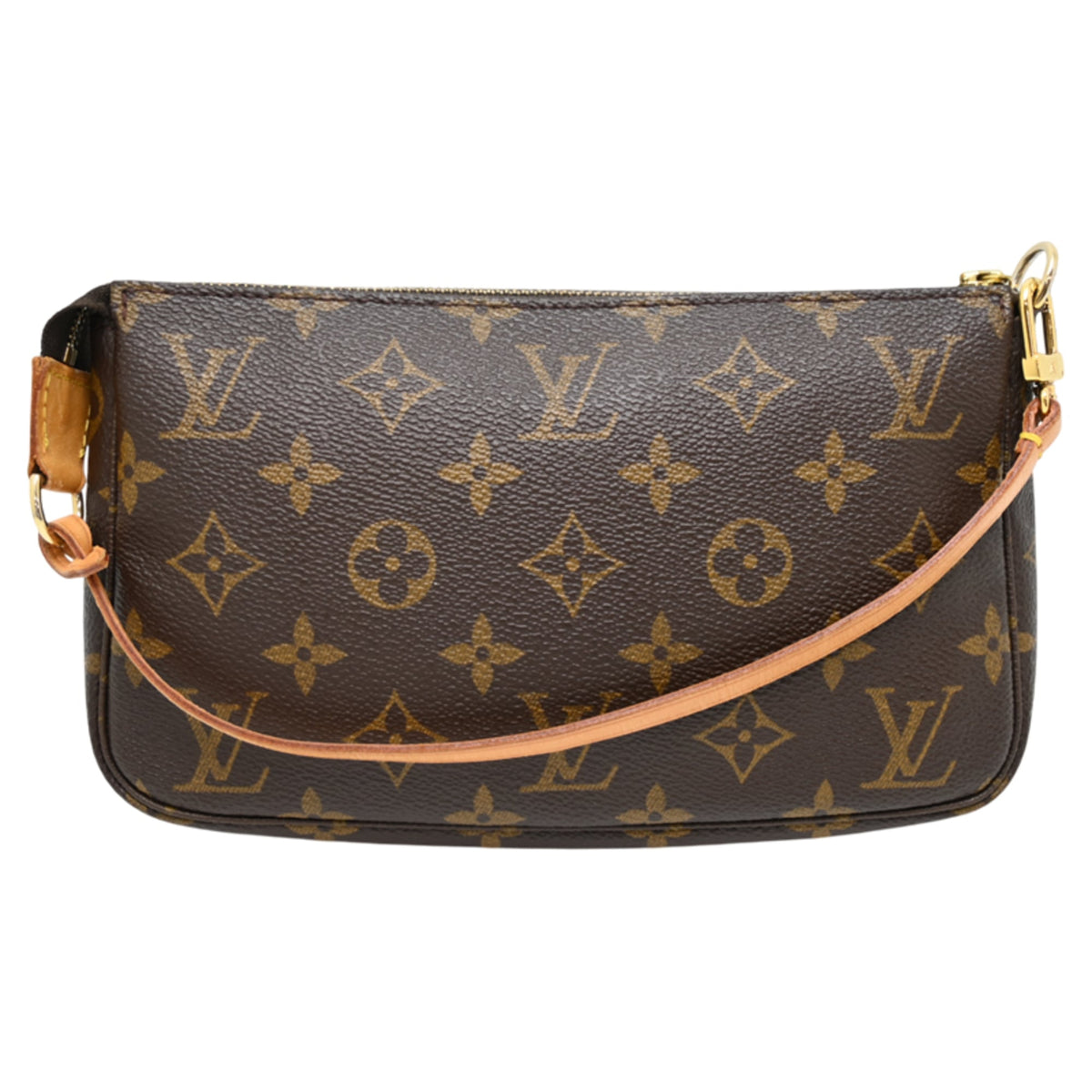 Louis Vuitton Brown Monogram Pochette Pouch (Pre-Owned)