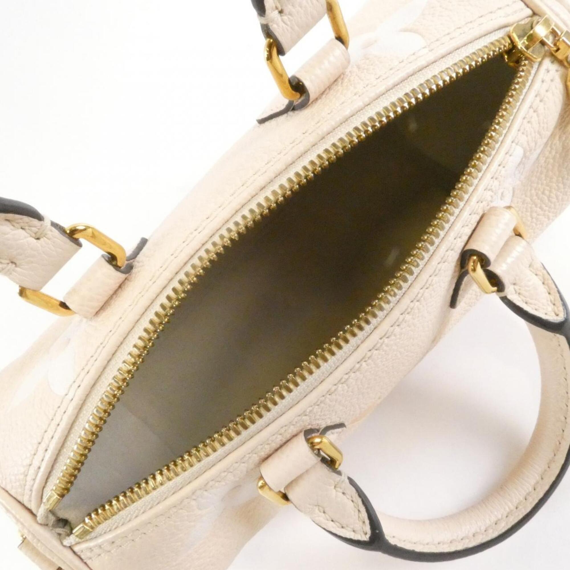 Louis Vuitton Monogram Empreinte Cream Saffron Monogram Empreinte Shoulder Bag (Pre-Owned)
