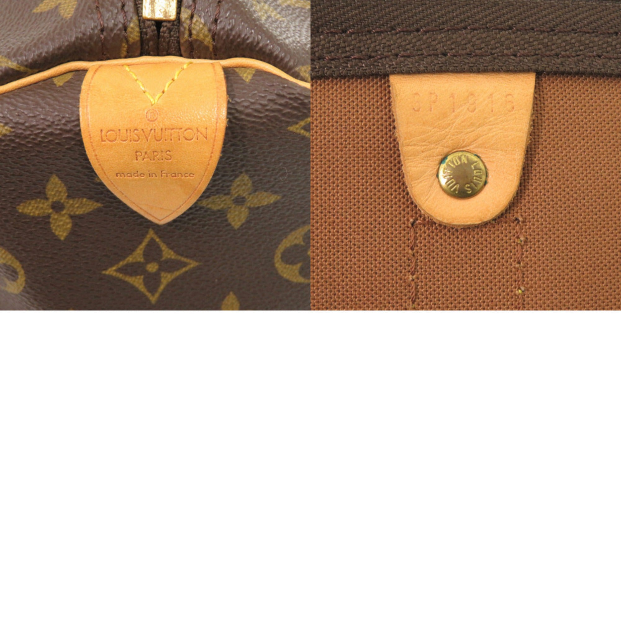 Louis Vuitton Brown Monogram Boston Bag (Pre-Owned)