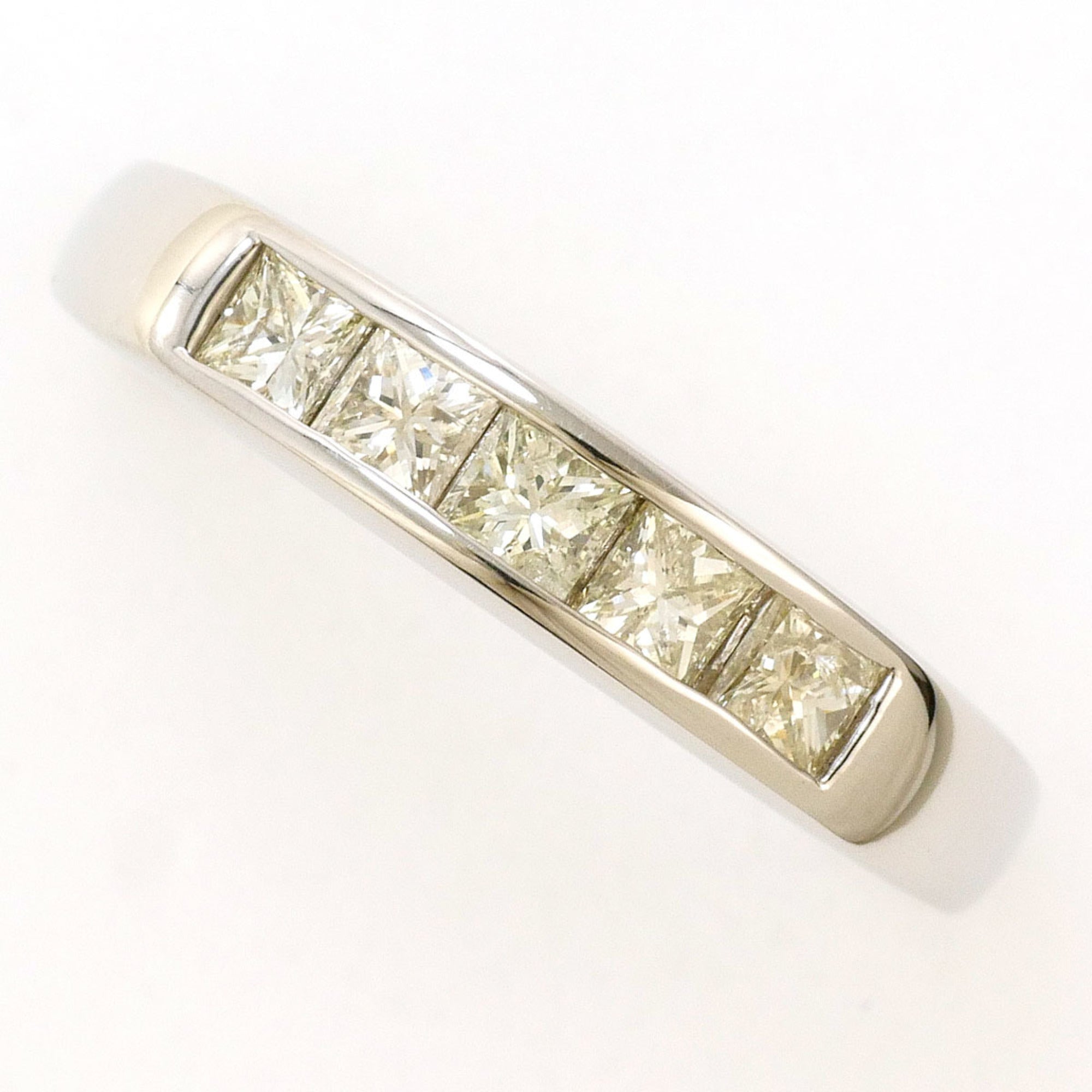 Unbranded Platinum Yellow Platinum 900 Band Ring (Pre-Owned)