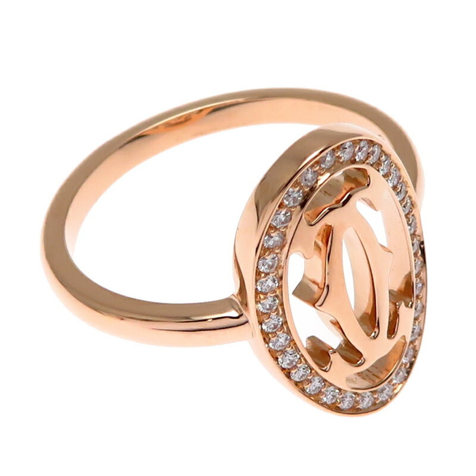 Cartier Gold Pink Gold Band Ring (Pre-Owned)