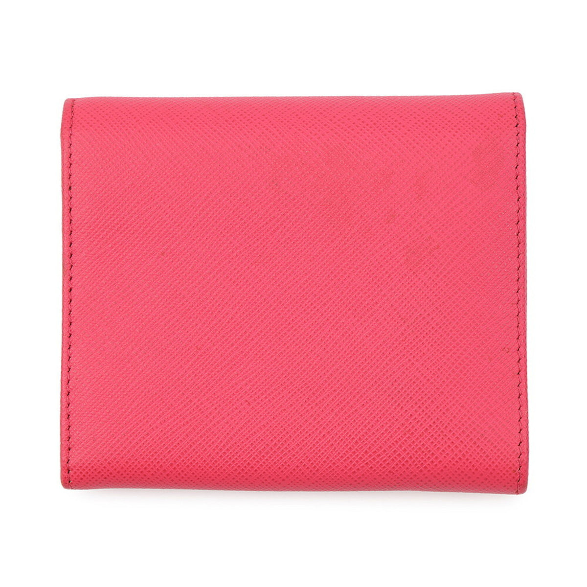 Prada Pink Leather Wallet (Tri-Fold) (Pre-Owned)