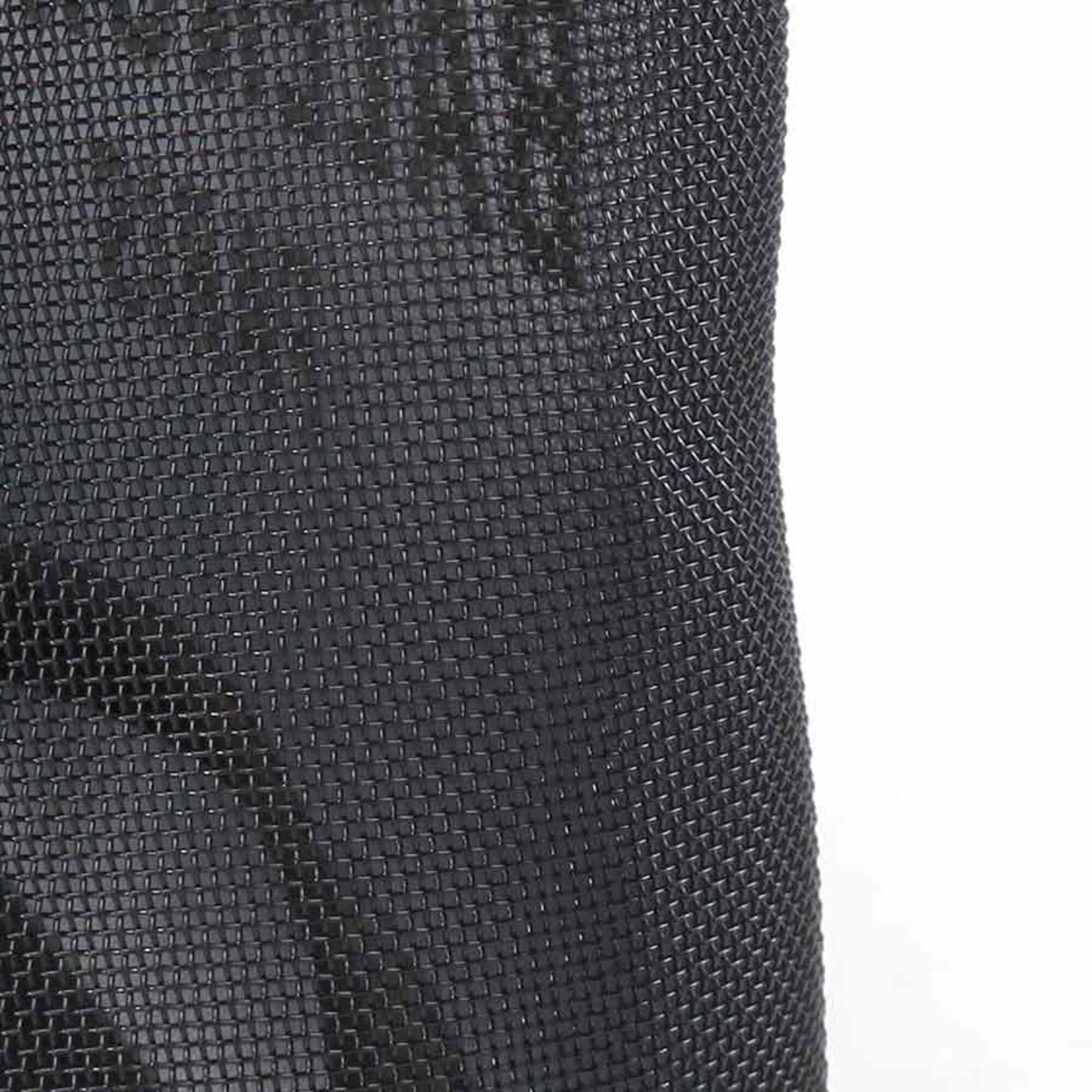 Balenciaga Black Leather Mesh Handbag Tote Bag (Pre-Owned)