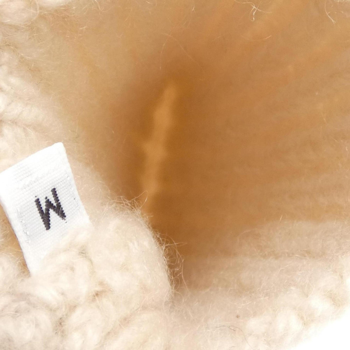 Hermes Beige Cashmere Warm Gloves (Pre-Owned)