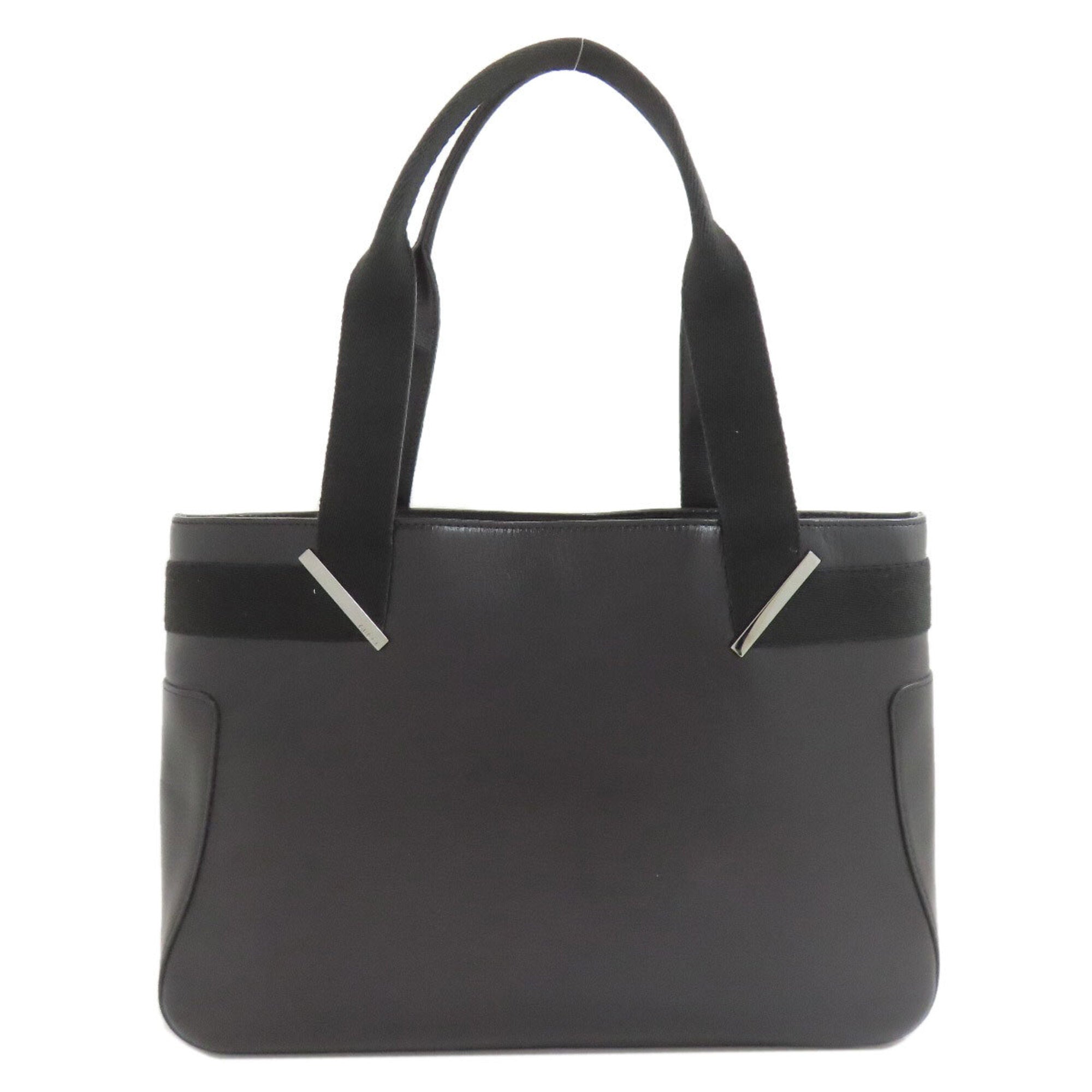 Gucci Black Leather Handbag (Pre-Owned)
