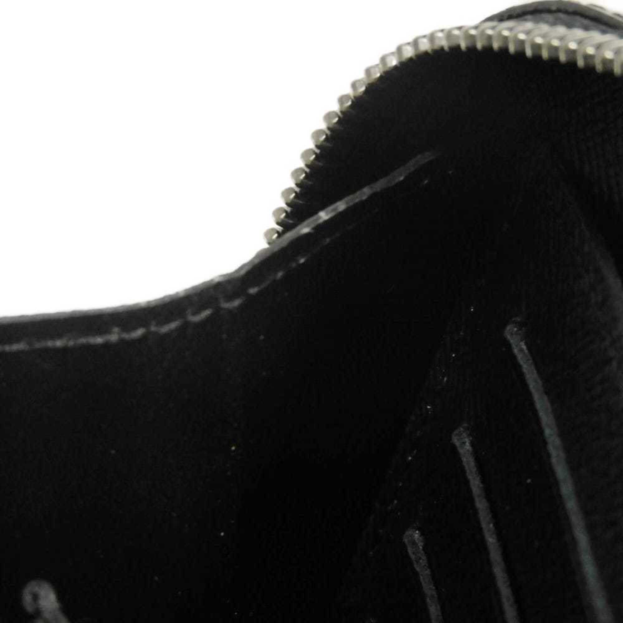 Louis Vuitton Monogram Eclipse Black Noir Monogram Eclipse Leather Long Wallet (Bi-Fold) (Pre-Owned)