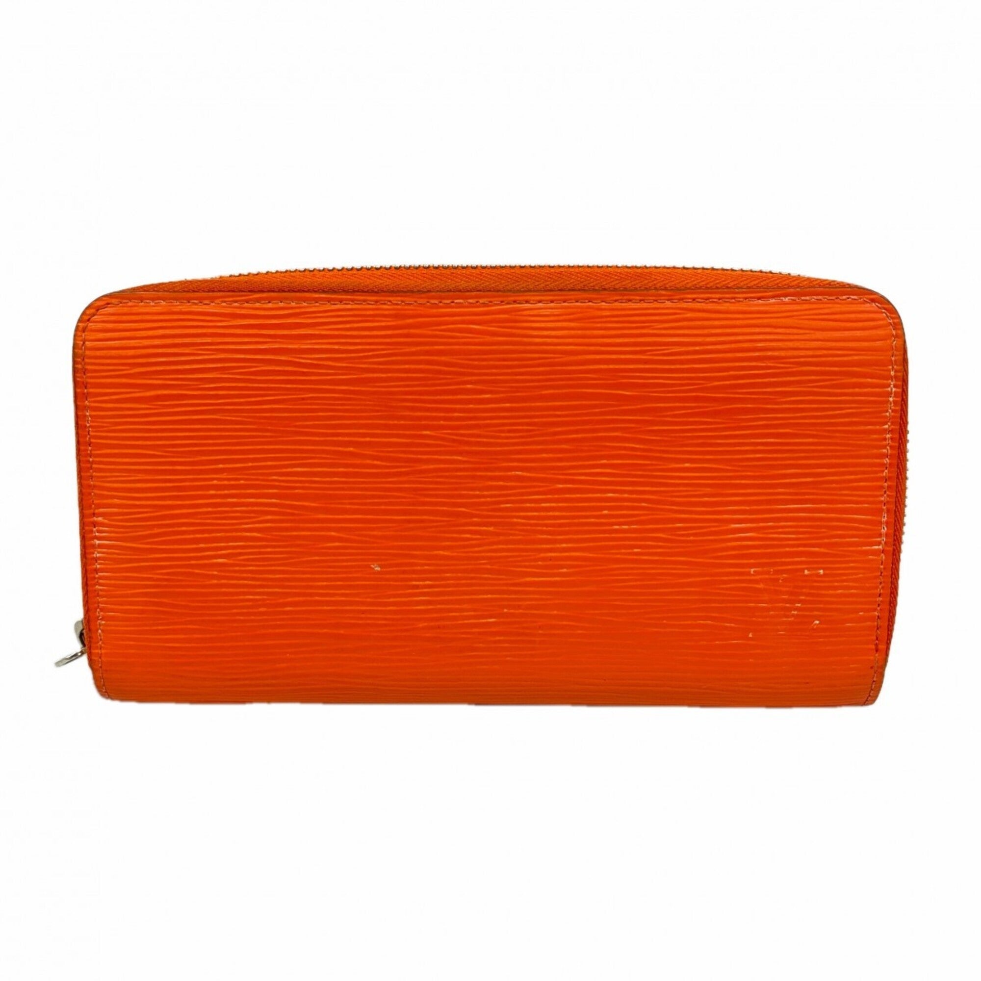 Louis Vuitton Orange Long Wallet (Bi-Fold) (Pre-Owned)