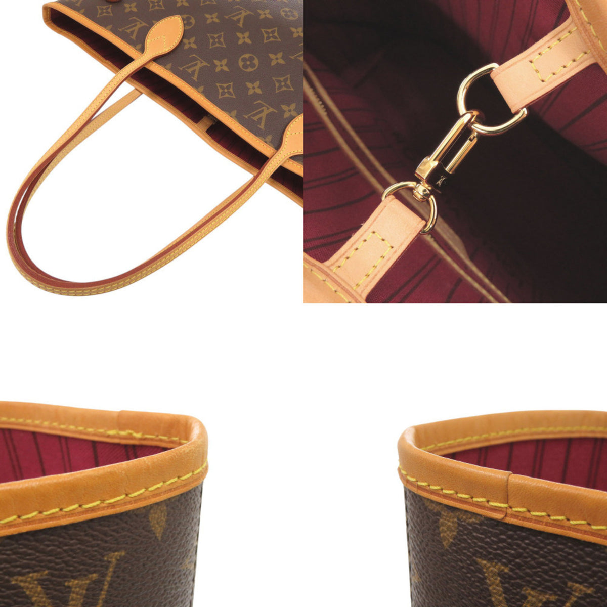 Louis Vuitton Fuchsia Monogram Monogram Handbag Tote Bag (Pre-Owned)