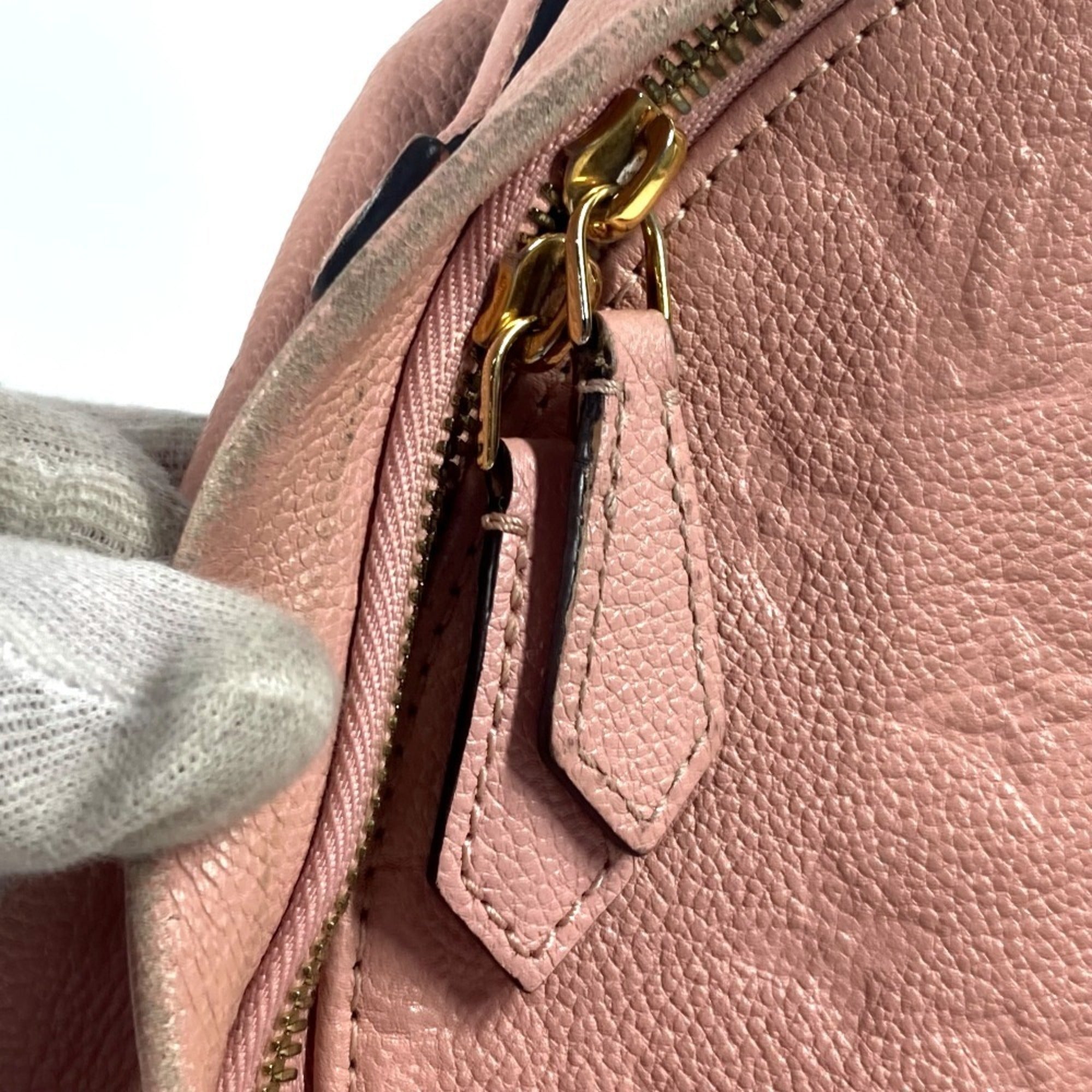 Louis Vuitton Galle Pink Monogram Empreinte Backpack (Pre-Owned)