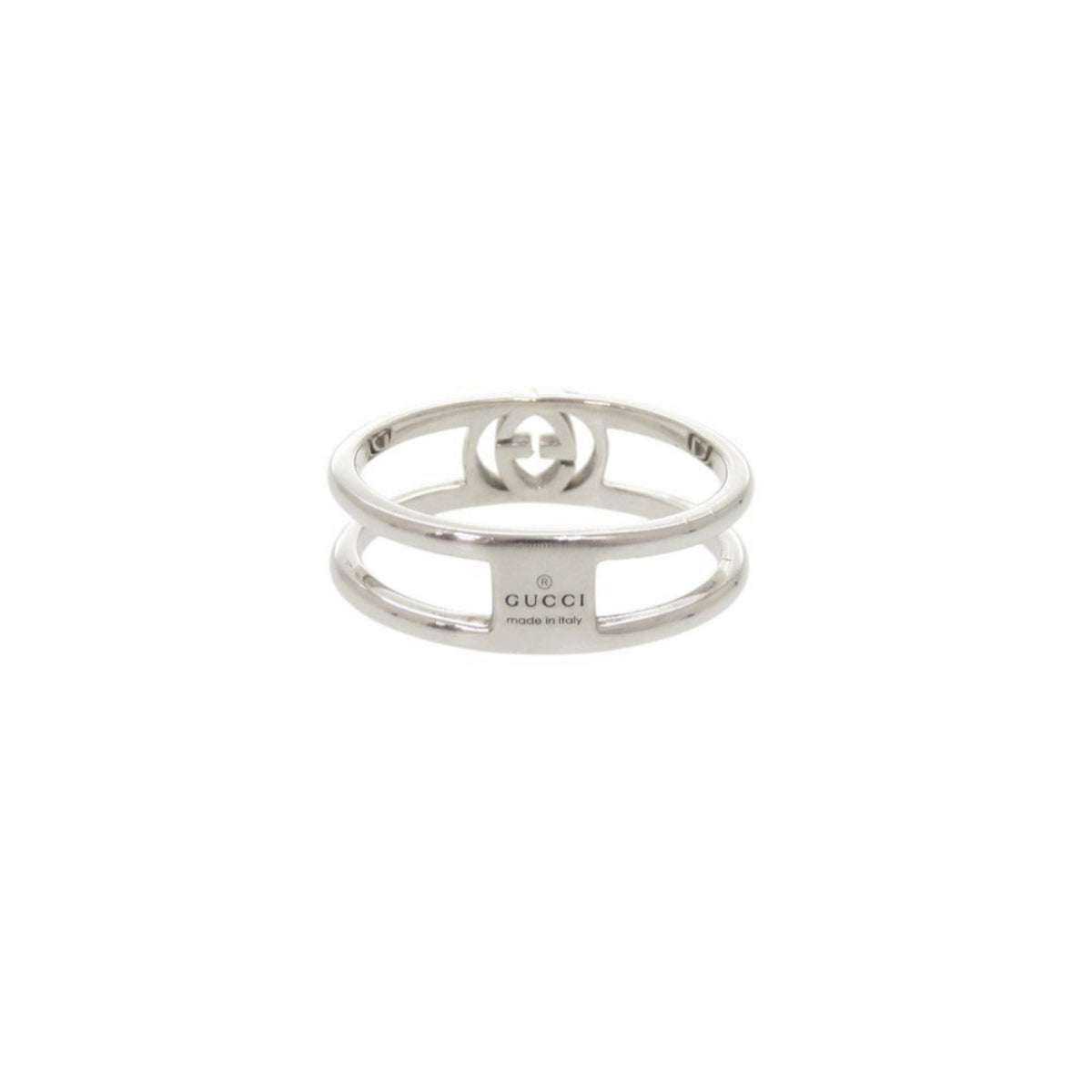 Gucci Silver Silver 925 Band Ring (Pre-Owned)