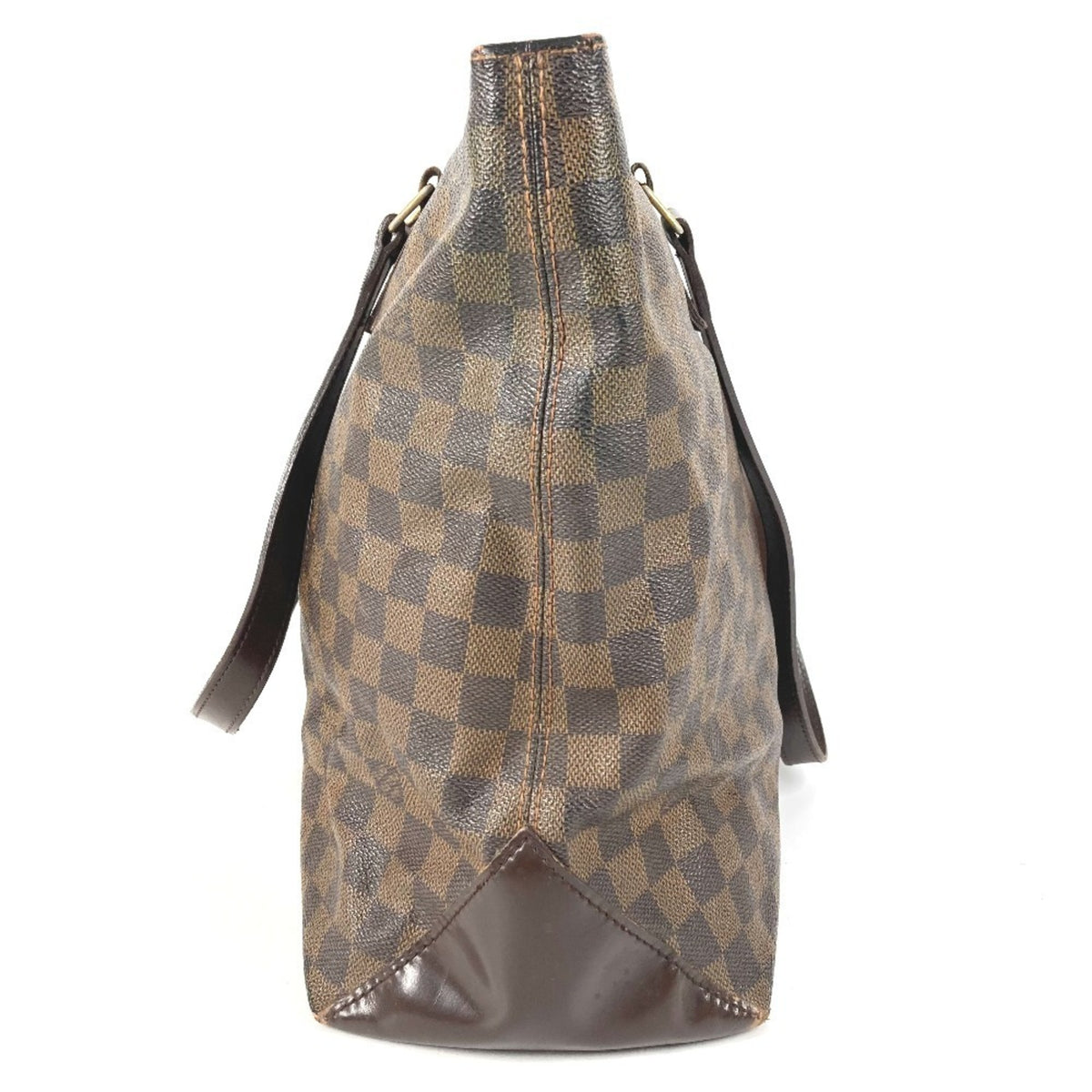 Louis Vuitton Damier Brown Ebene Damier Canvas Shoulder Bag Tote Bag (Pre-Owned)