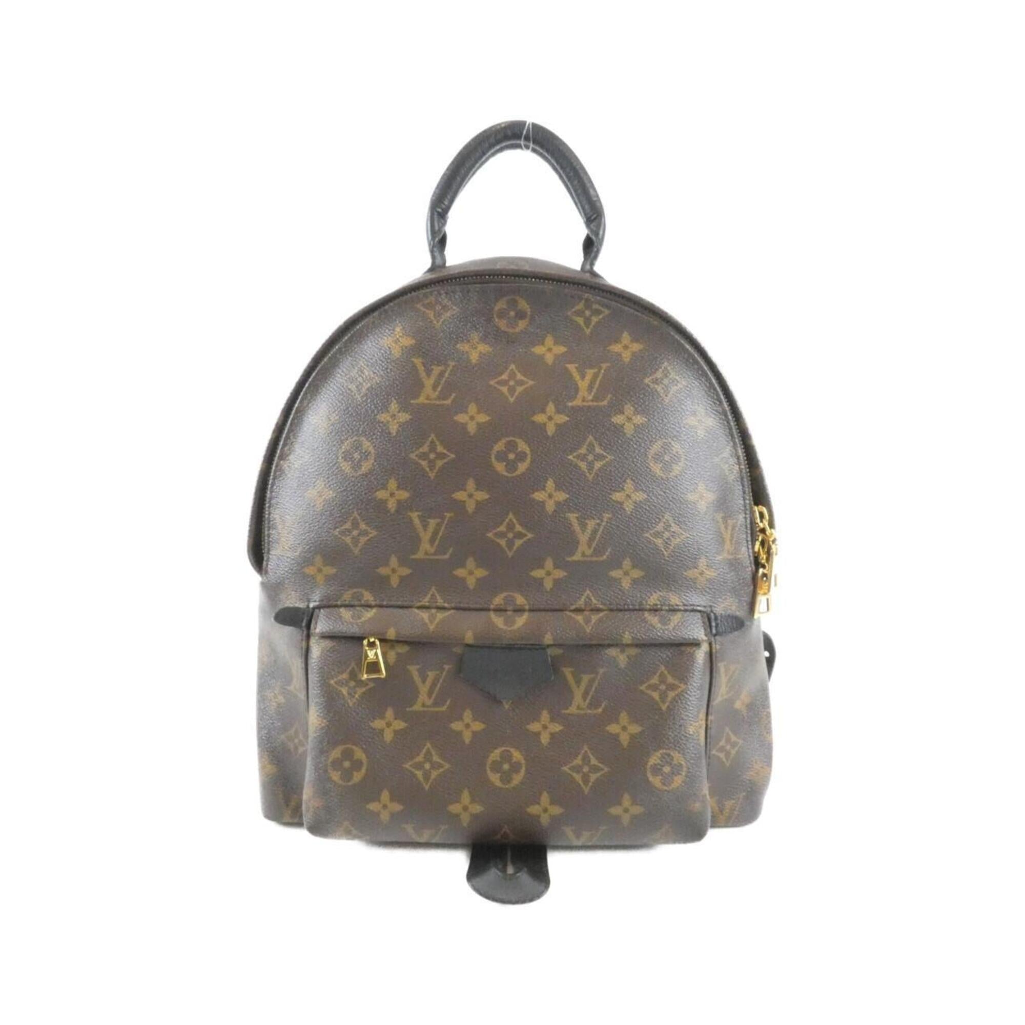 Louis Vuitton Monogram Marron Coated Canvas Backpack (Pre-Owned)