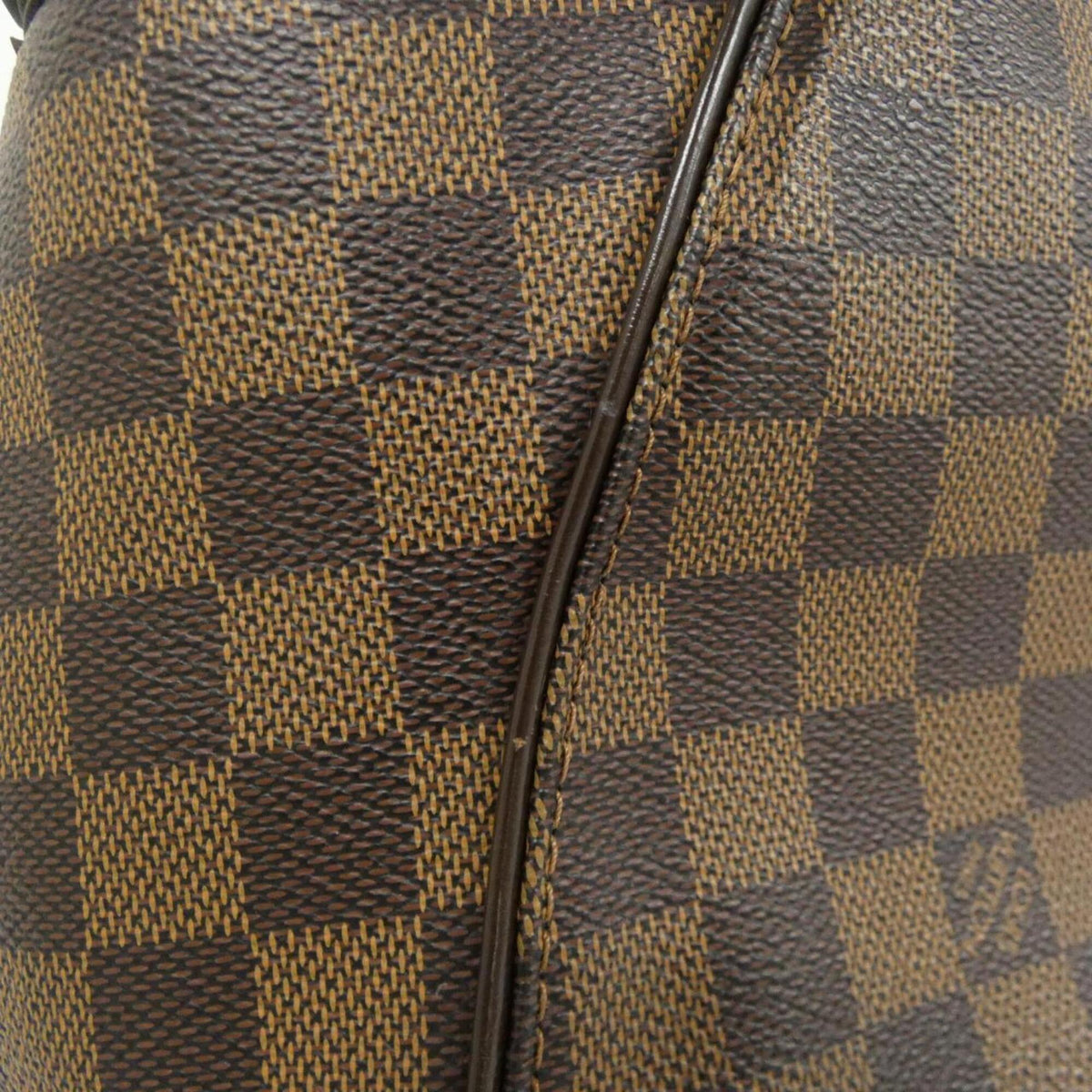 Louis Vuitton Brown Coated Canvas Shoulder Bag (Pre-Owned)