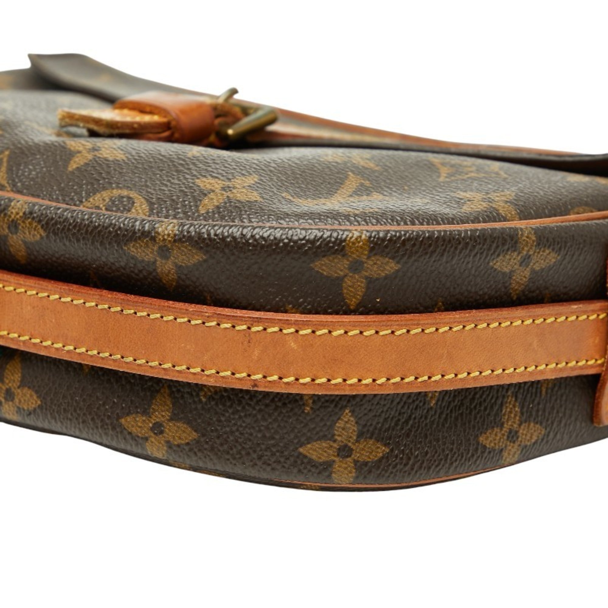 Louis Vuitton Brown Pvc Leather Shoulder Bag (Pre-Owned)
