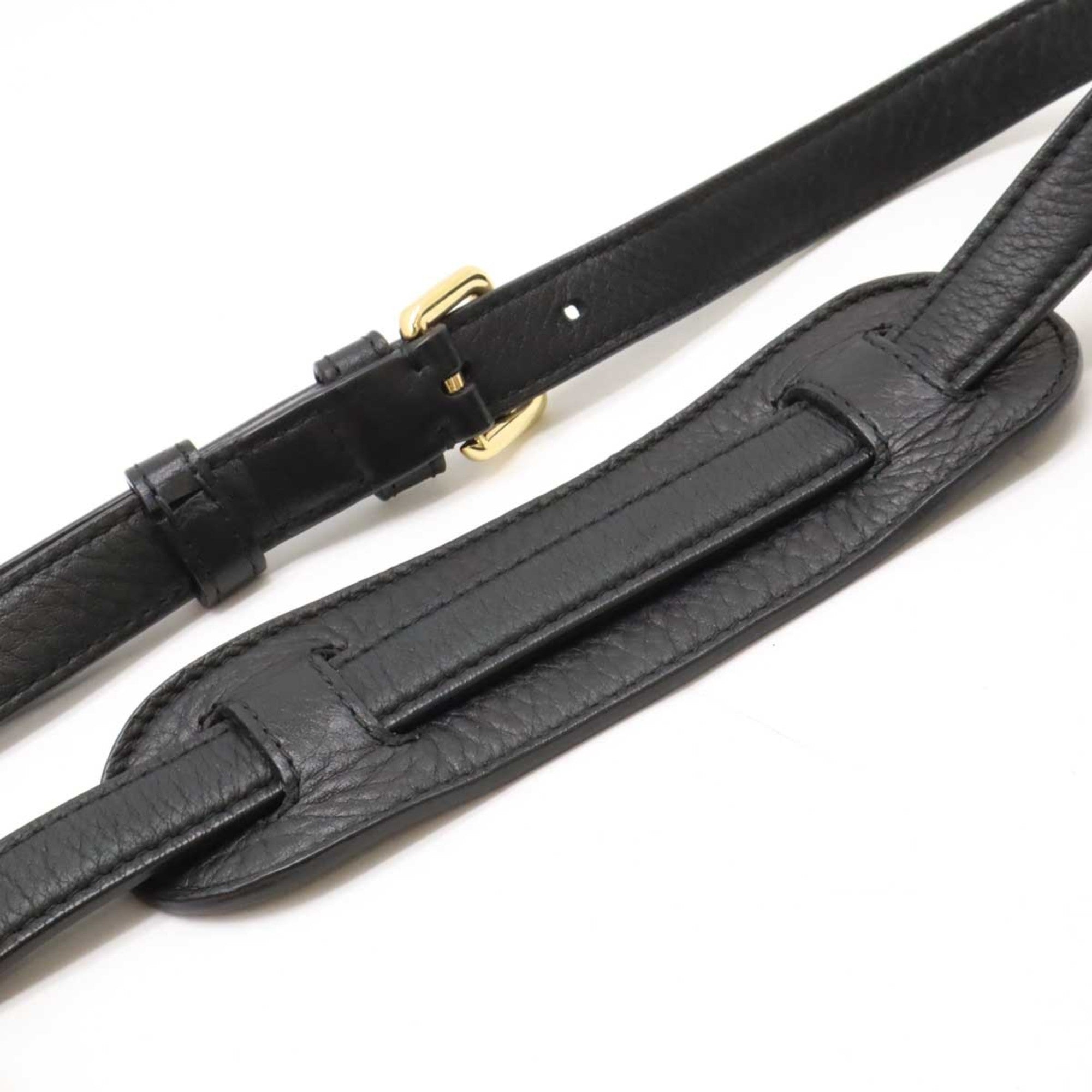 Loewe Black Leather Shoulder Bag (Pre-Owned)