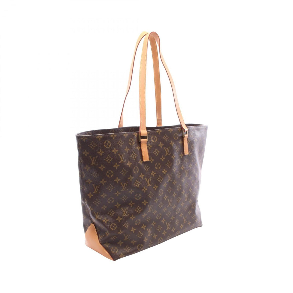 Louis Vuitton Brown Monogram Monogram Leather Handbag Tote Bag (Pre-Owned)