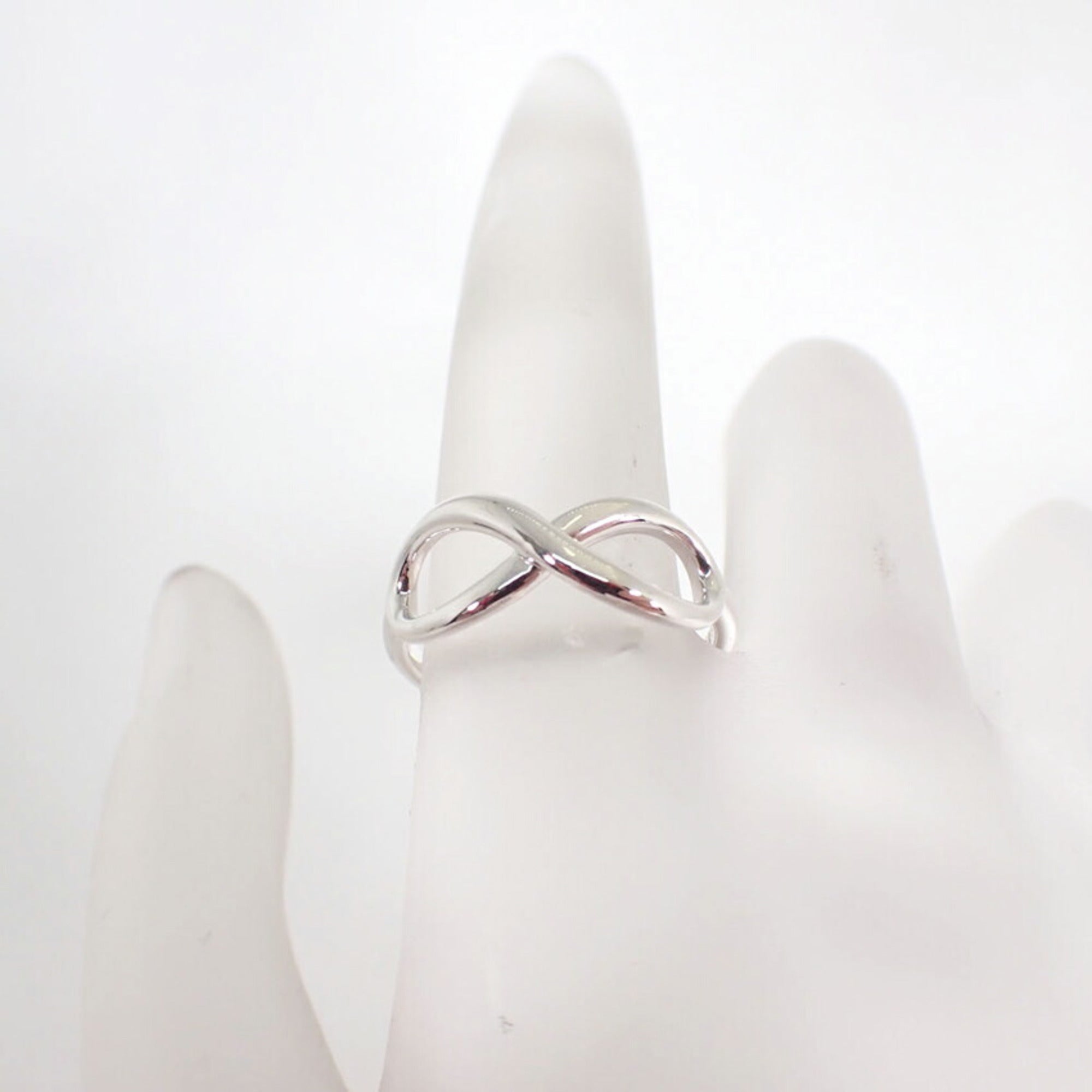 Tiffany Sterling Silver 925 Band Ring (Pre-Owned)