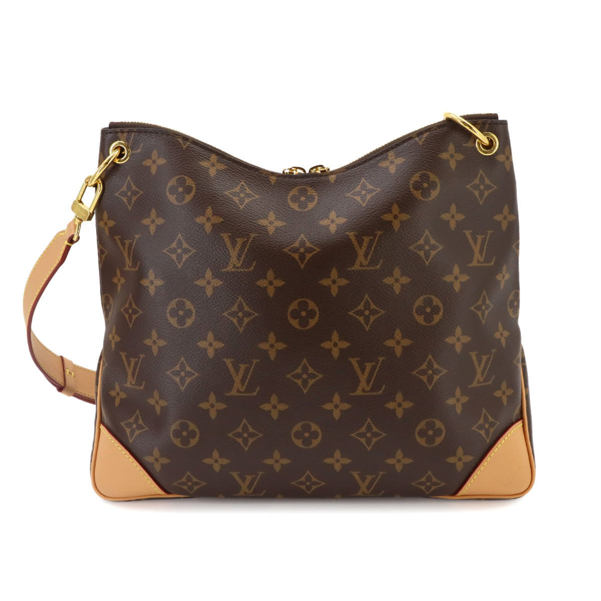 Louis Vuitton Brown Monogram Monogram Leather Handbag Shoulder Bag (Pre-Owned)