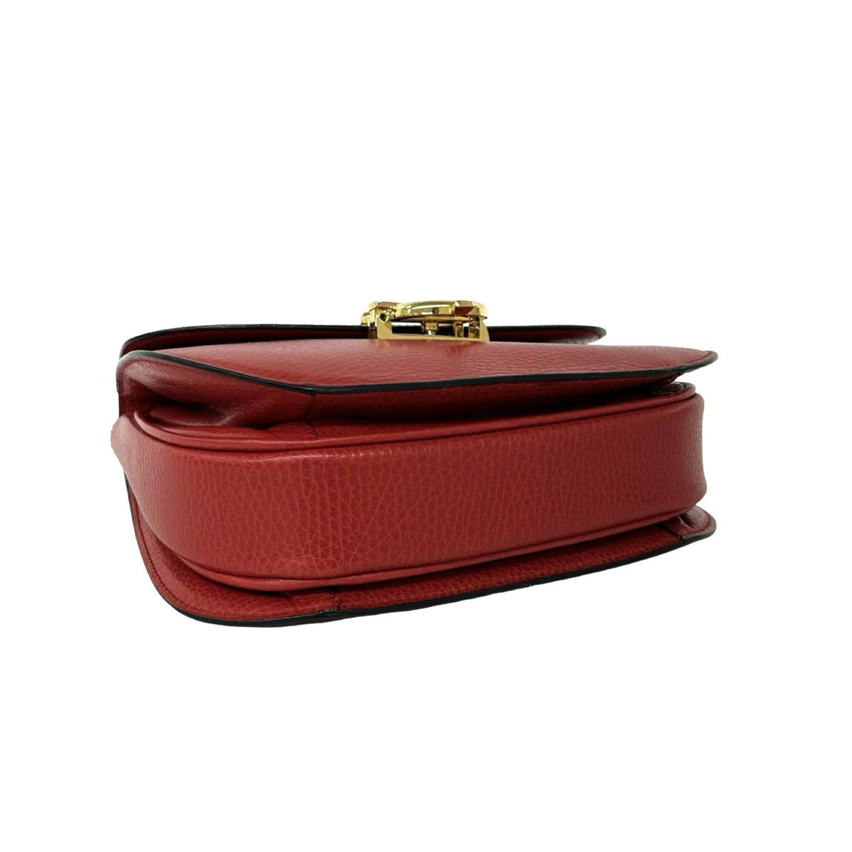 Celine Red Color Leather Handbag Shoulder Bag (Pre-Owned)